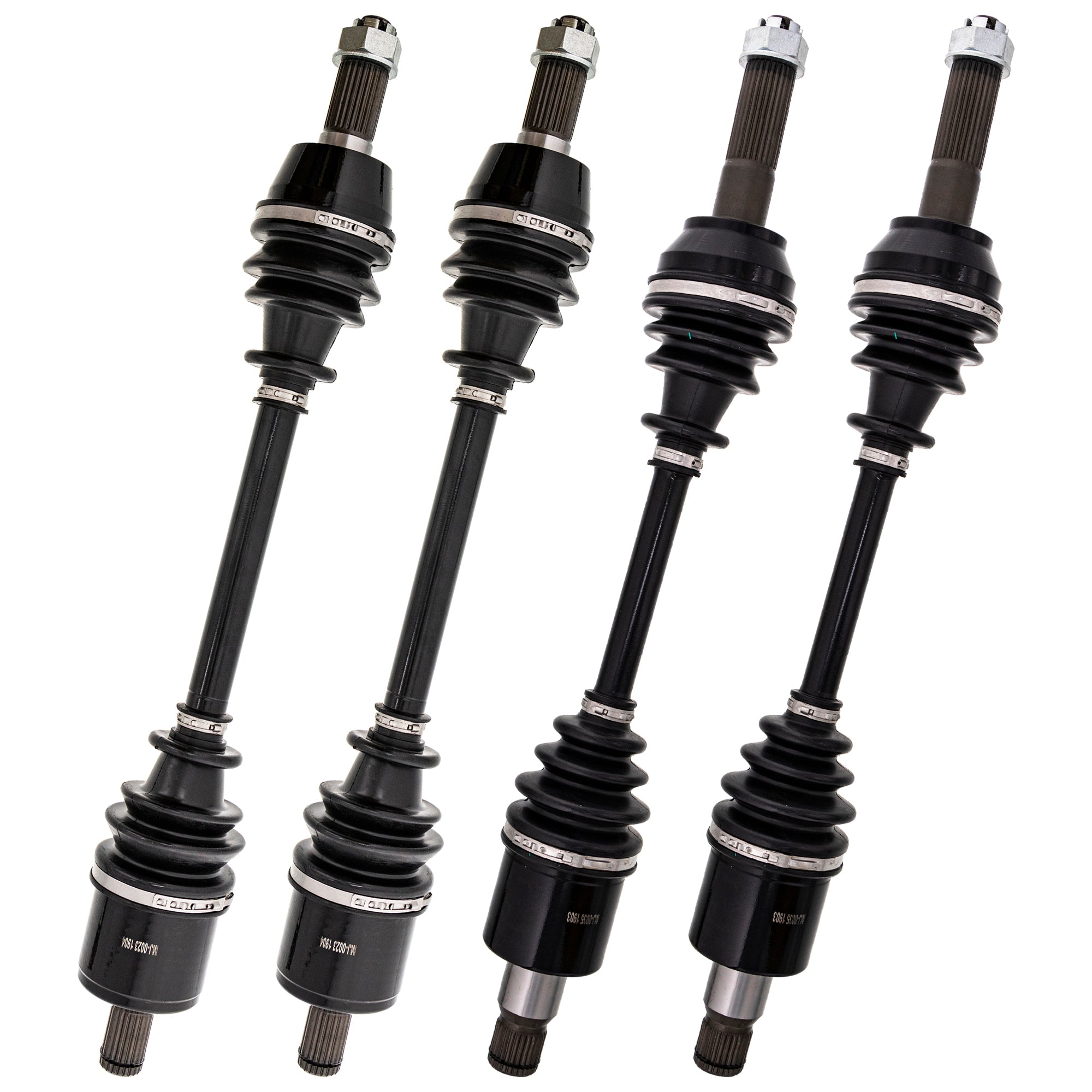CV Axle Drive Shaft Set (Front & Rear) for Polaris RZR 1332884 1332440 2204858 2204857 NICHE MK1000906