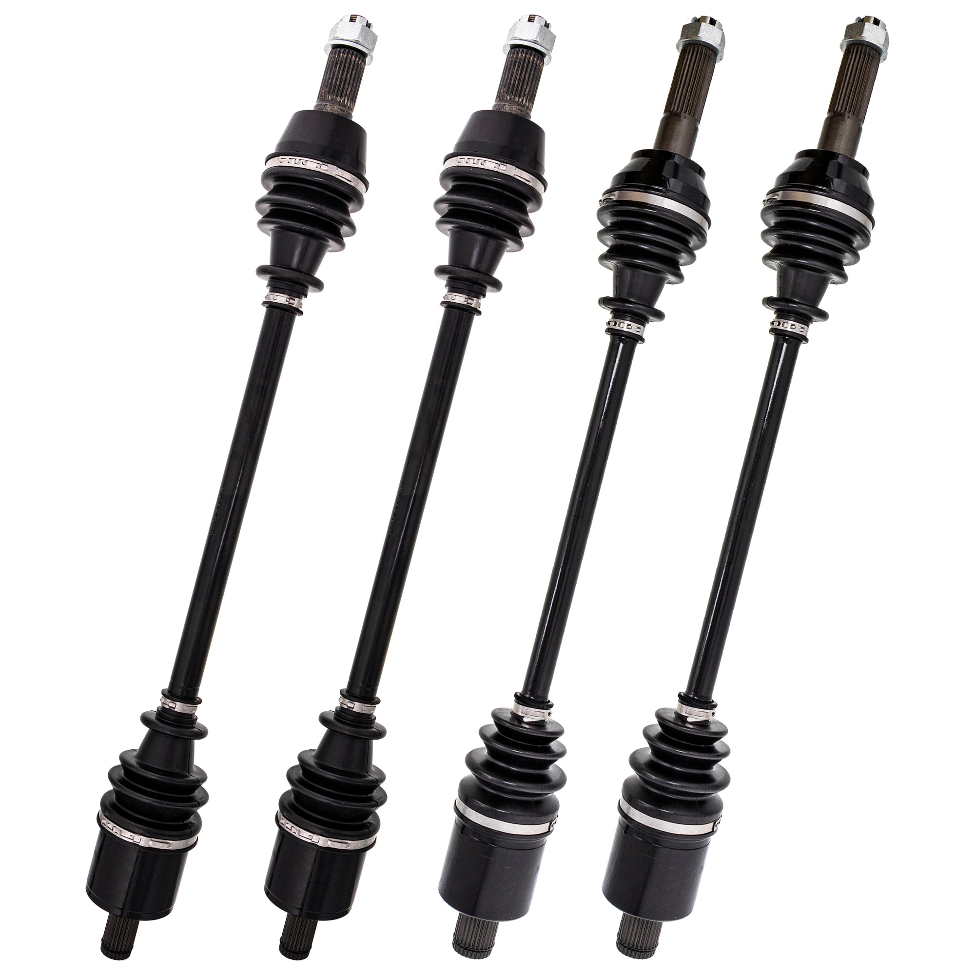 Front & Rear CV Axle Kit for Polaris GEM RZR Ranger Brutus 1332637 1332947 1333420 1333439 NICHE MK1000910