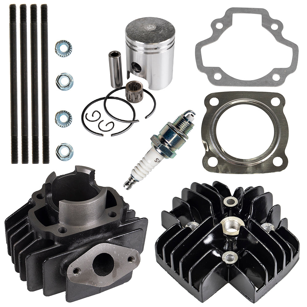 Cylinder Head Piston Gasket Stud Spark Plug Kit for zOTHER Yamaha Suzuki NGK Kawasaki PW50 NICHE MK1000923
