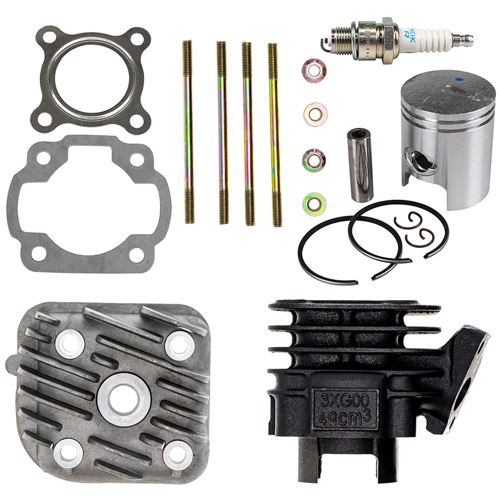 Cylinder Head Piston Gasket Stud Spark Plug Kit for zOTHER Yamaha Suzuki Polaris Kawasaki NICHE MK1000927