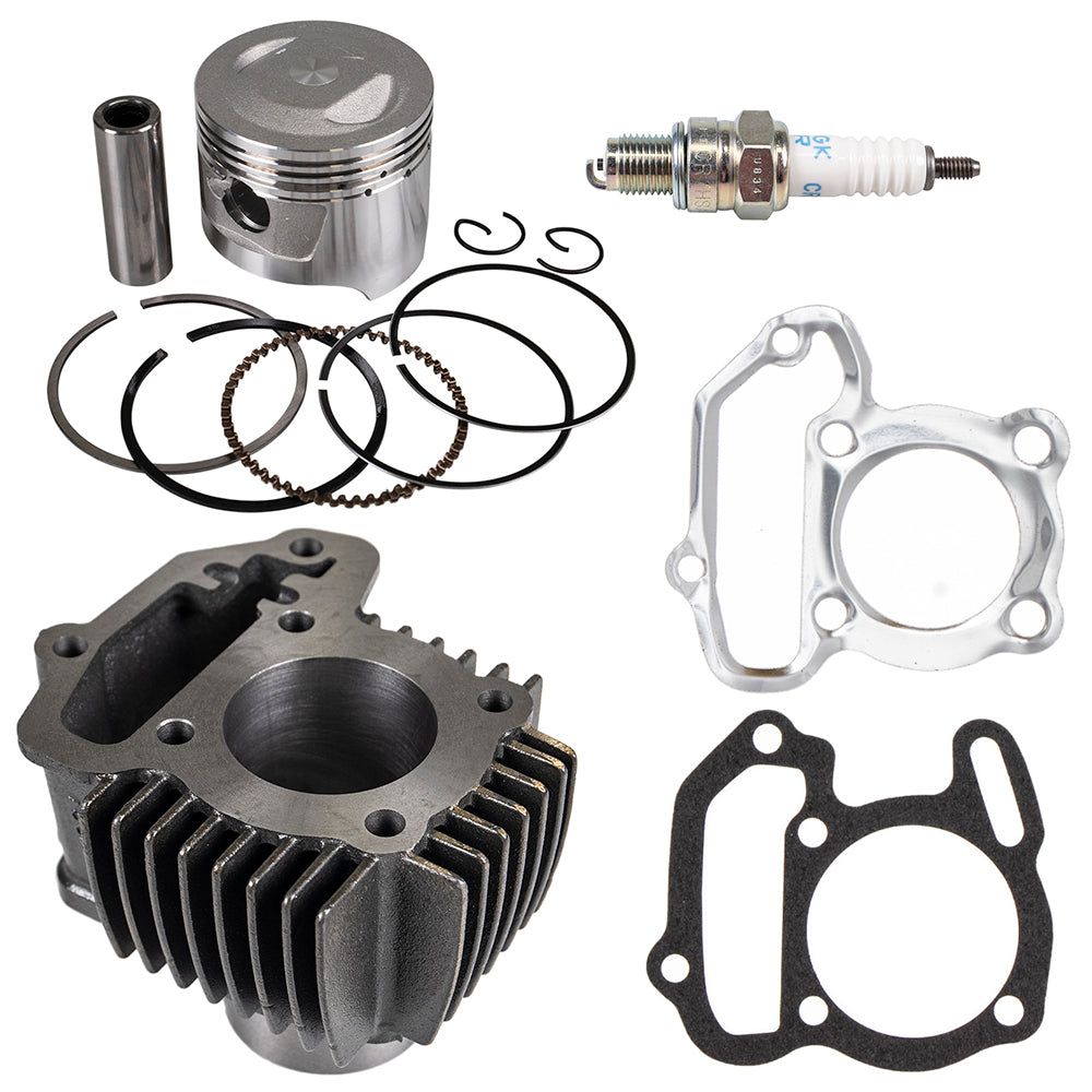 Cylinder Piston Gasket Spark Plug Kit for zOTHER Yamaha Raptor Moto Grizzly Badger NICHE MK1000929