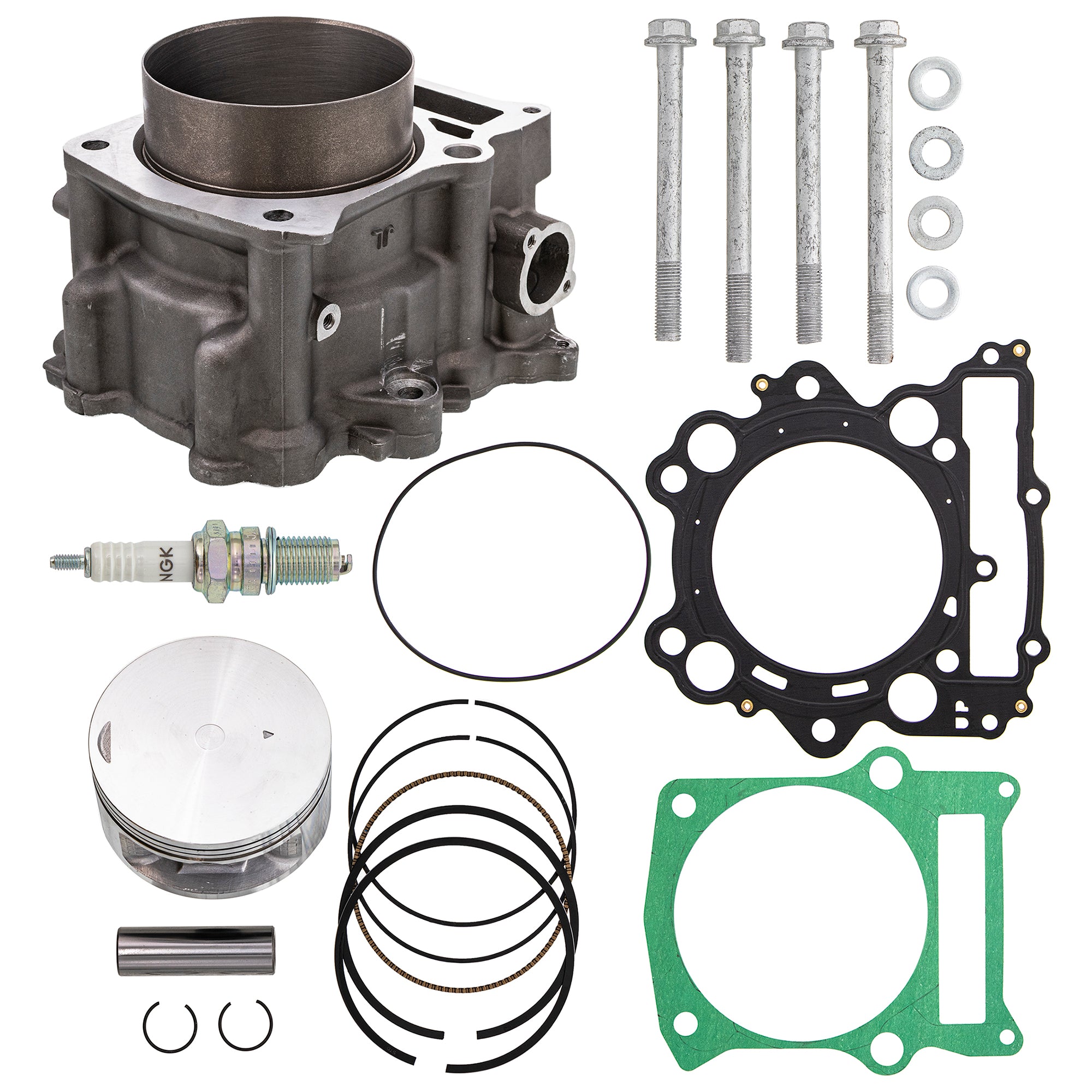Big Bore Cylinder Piston Gasket Stud Spark Plug Kit for zOTHER Yamaha Rhino Raptor Grizzly NICHE MK1000934