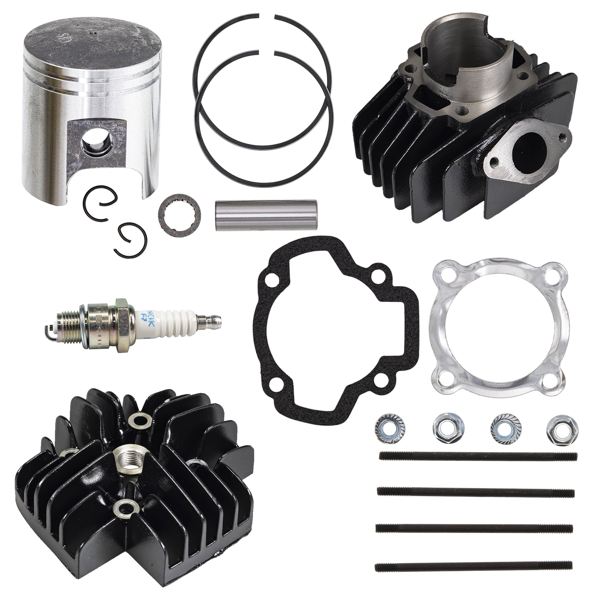 Big Bore Cylinder Head Piston Gasket Stud Spark Plug Kit for zOTHER Yamaha Suzuki Polaris NICHE MK1000960