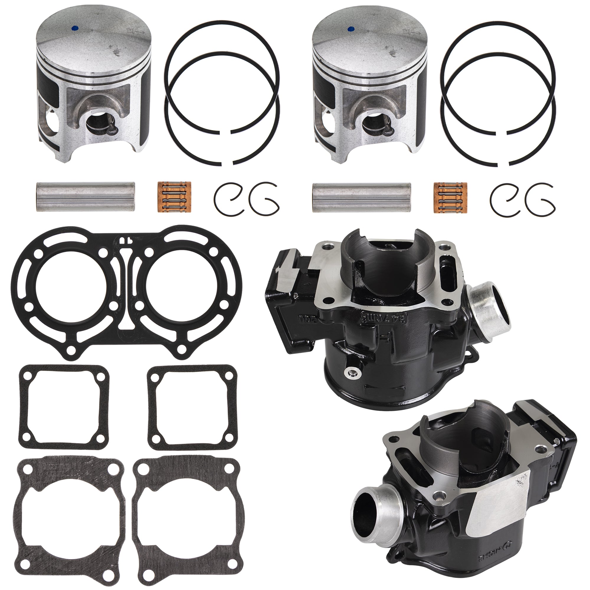 NICHE MK1000989 Cylinder Piston Gasket Kit for Yamaha Banshee
