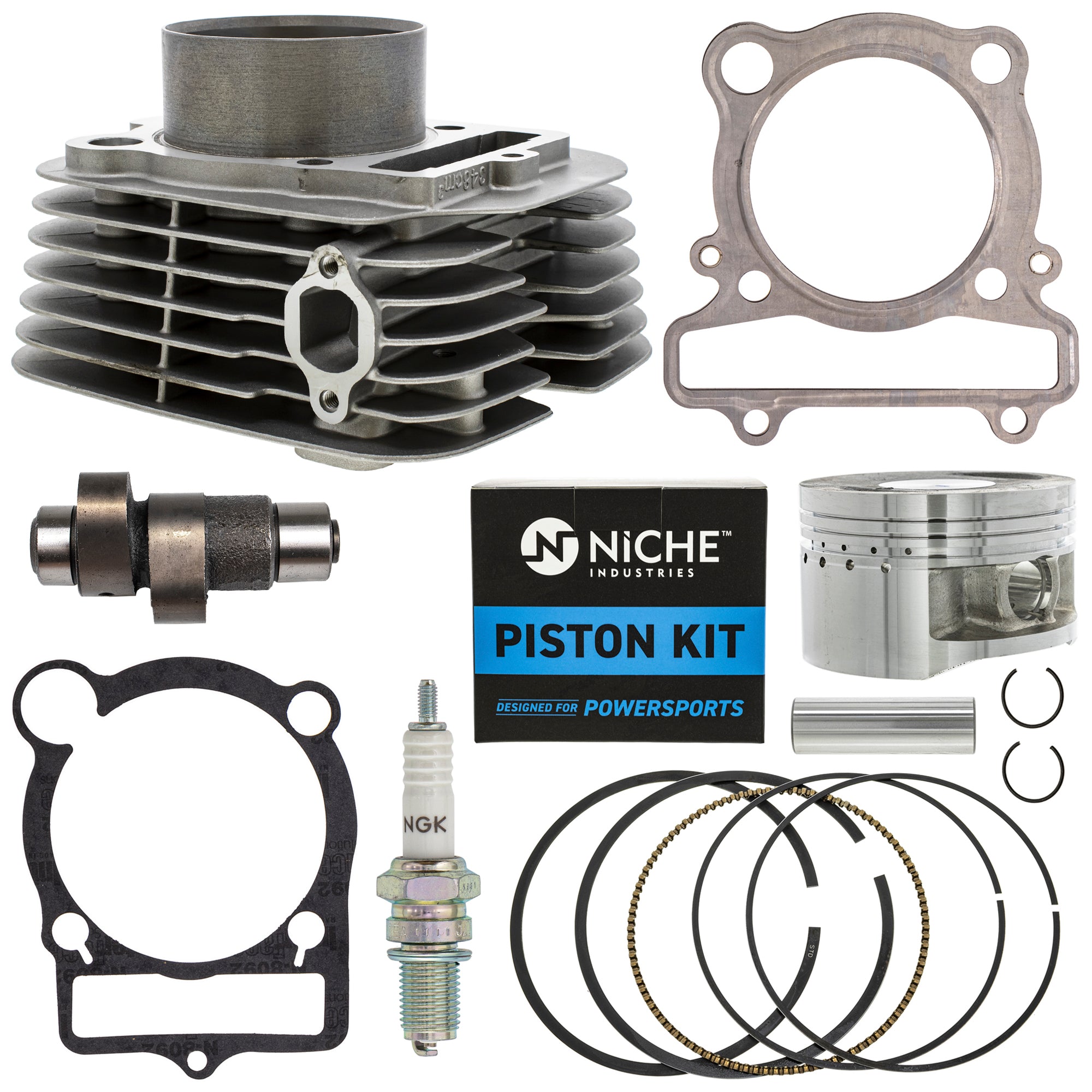 Cylinder Piston Camshaft Gasket Kit for zOTHER Yamaha Wolverine Warrior Raptor Bruin NICHE MK1000995