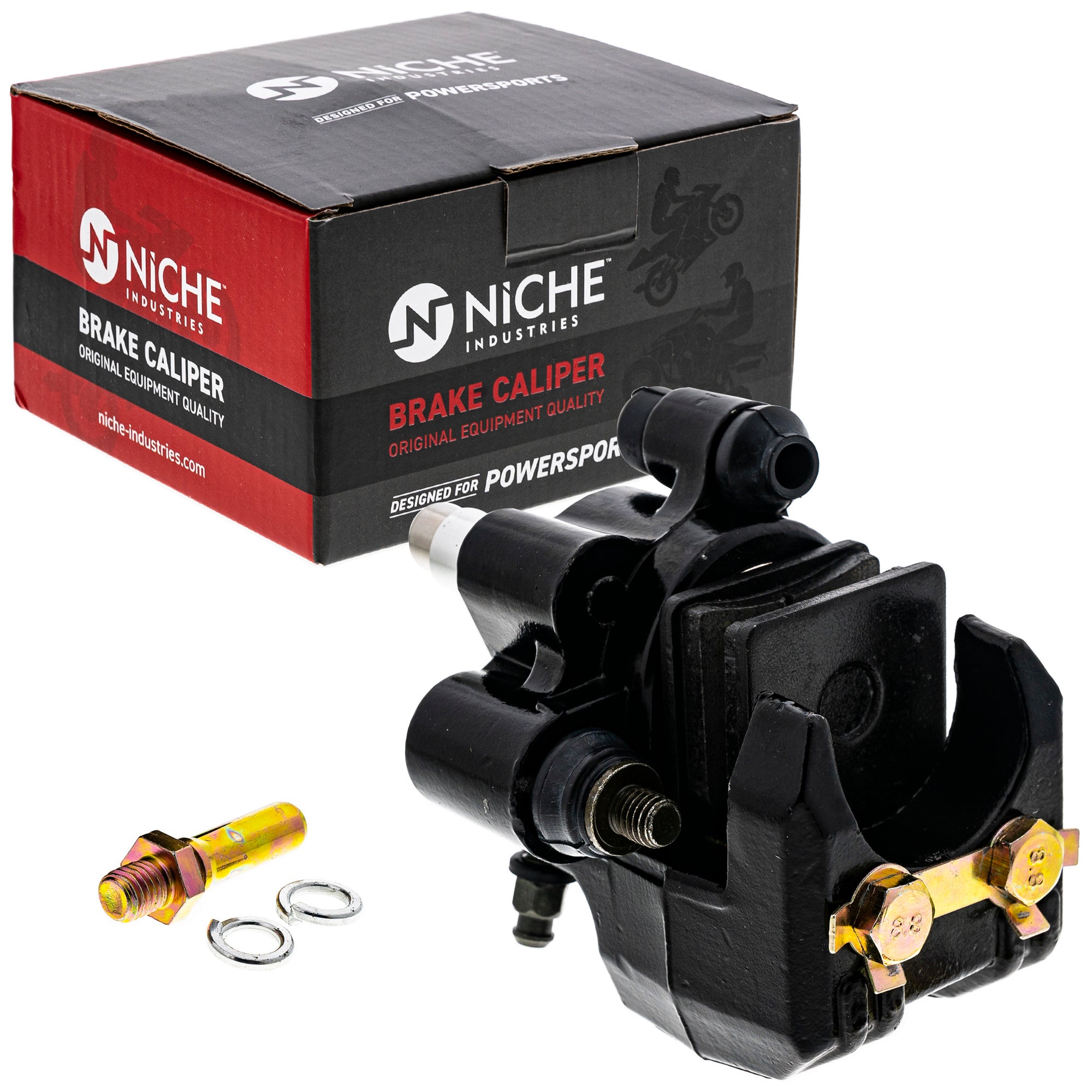 NICHE MK1000996 Rear Brake Caliper Assembly for Yamaha YFZ450
