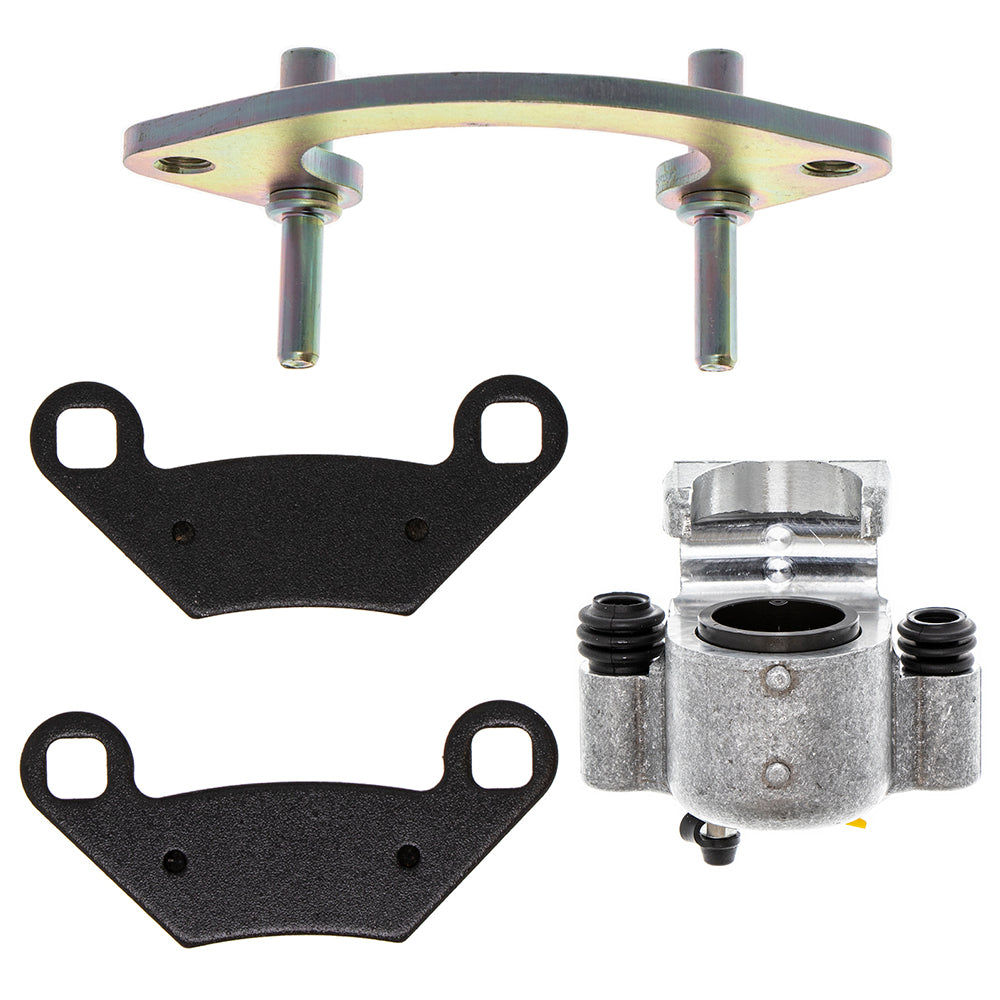 Front Left Brake Caliper Pads Bracket for Polaris GEM Sportsman Scrambler 2203628 2204088 NICHE MK1001013
