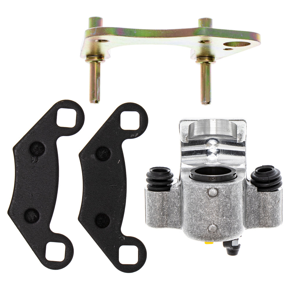Brake Caliper & Pads Kit for zOTHER Polaris GEM Trail Sportsman Scrambler Magnum 1911615 NICHE MK1001022