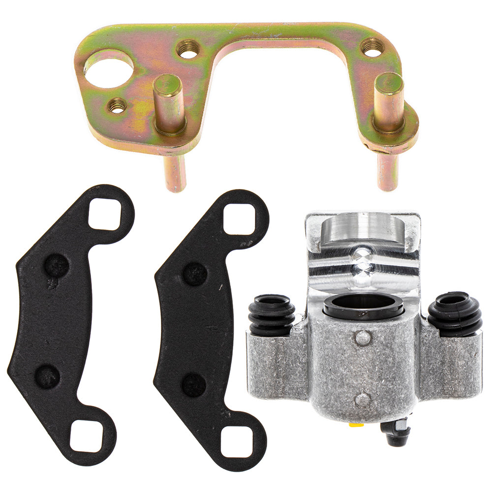 Brake Caliper & Pads Kit for zOTHER Polaris GEM Trail Scrambler 1911615 1911542 1911539 NICHE MK1001024