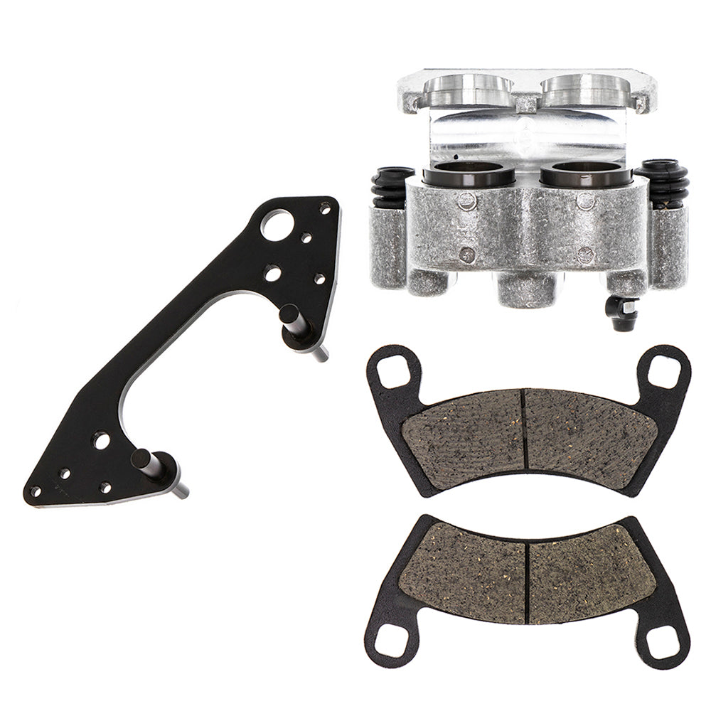 NICHE Brake Caliper Pads Bracket for Polaris GEM RZR Ranger MRZR E6 2205949 2203747 NICHE MK1001050