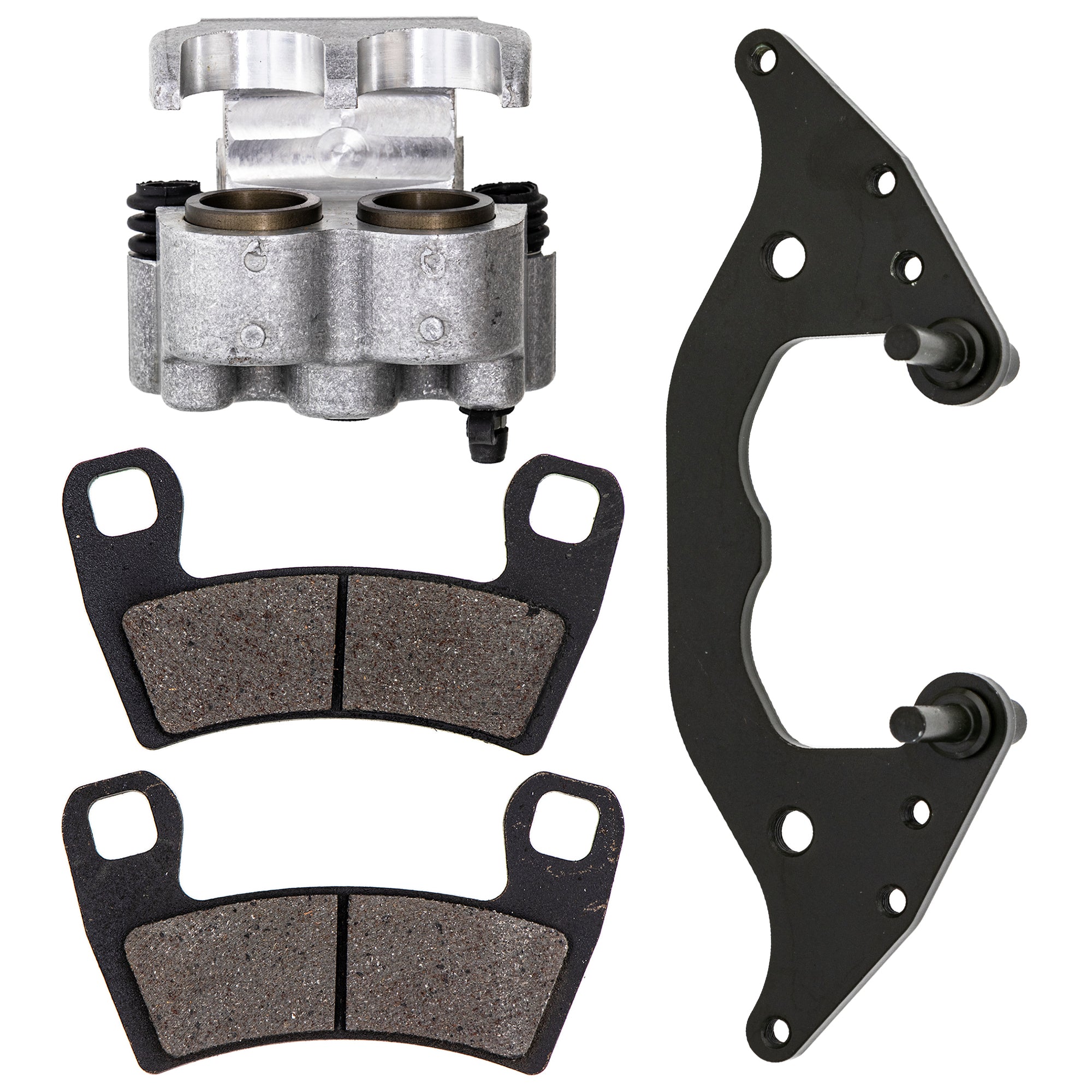 Front Left Brake Caliper Pads Bracket for Polaris RZR General 2206025 1912278 1912253 NICHE MK1001071