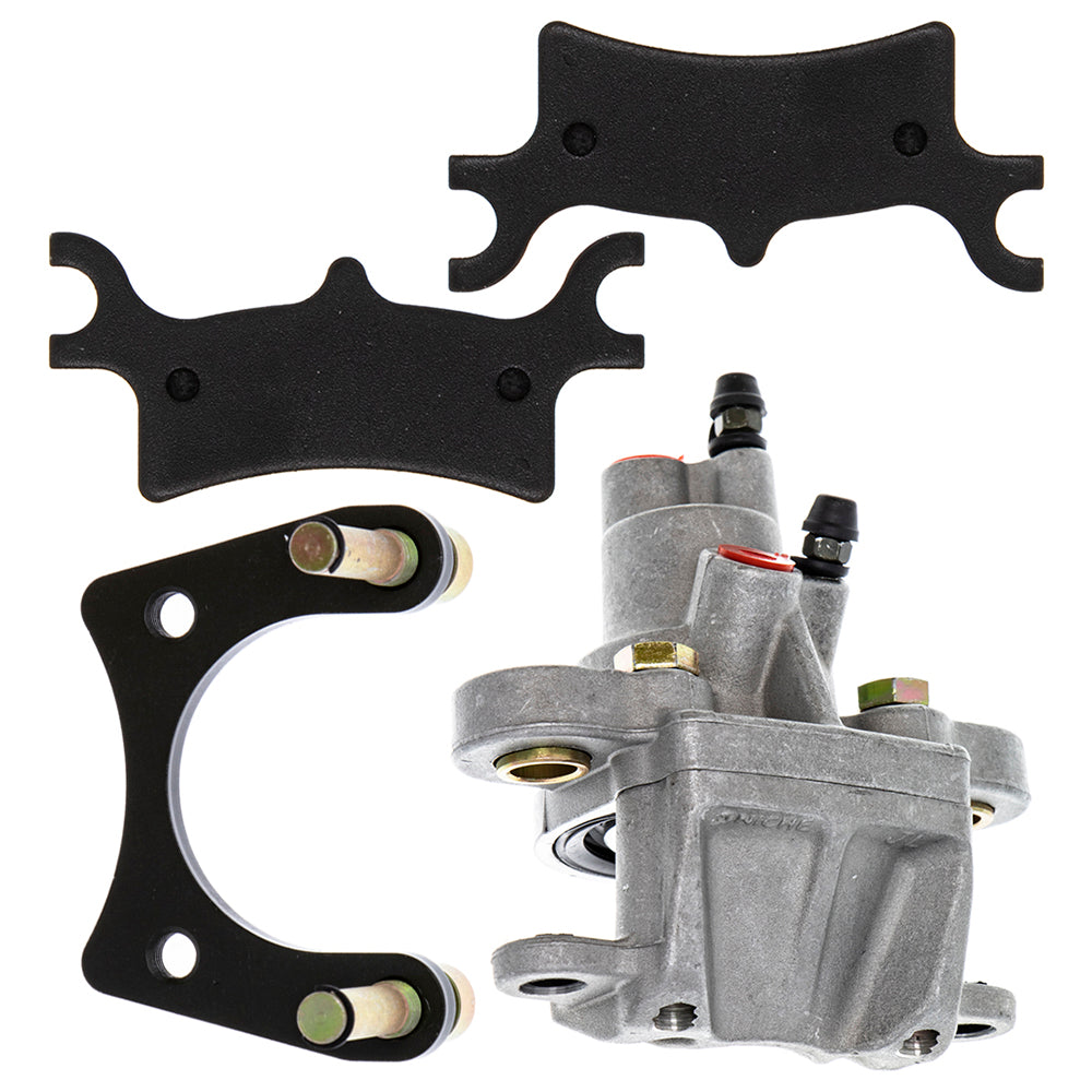 Rear Brake Caliper Pads Bracket Kit for Polaris Sportsman 2202414 2203451 1910680 1911478 NICHE MK1001076