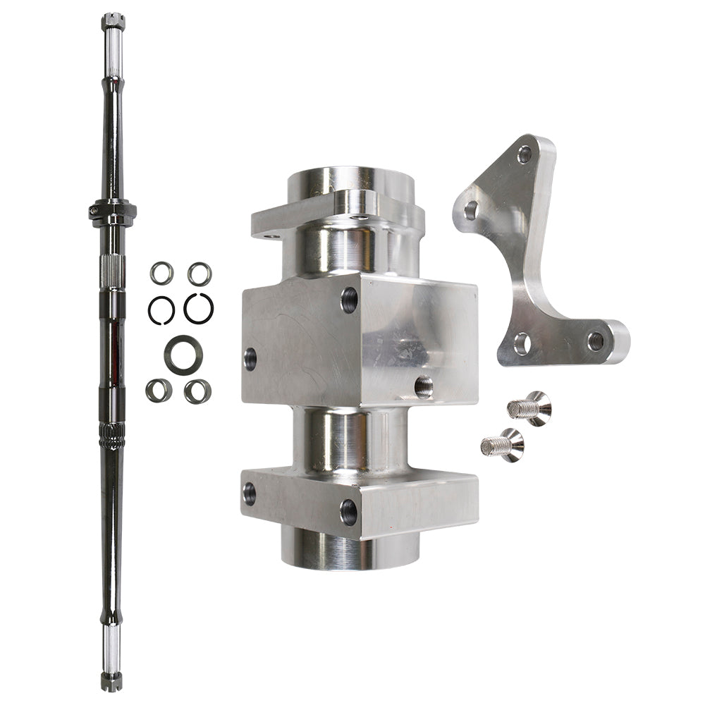 Adjustable Solid Axle & Carrier for zOTHER Suzuki Kawasaki Arctic Cat Textron Quadsport NICHE MK1001093