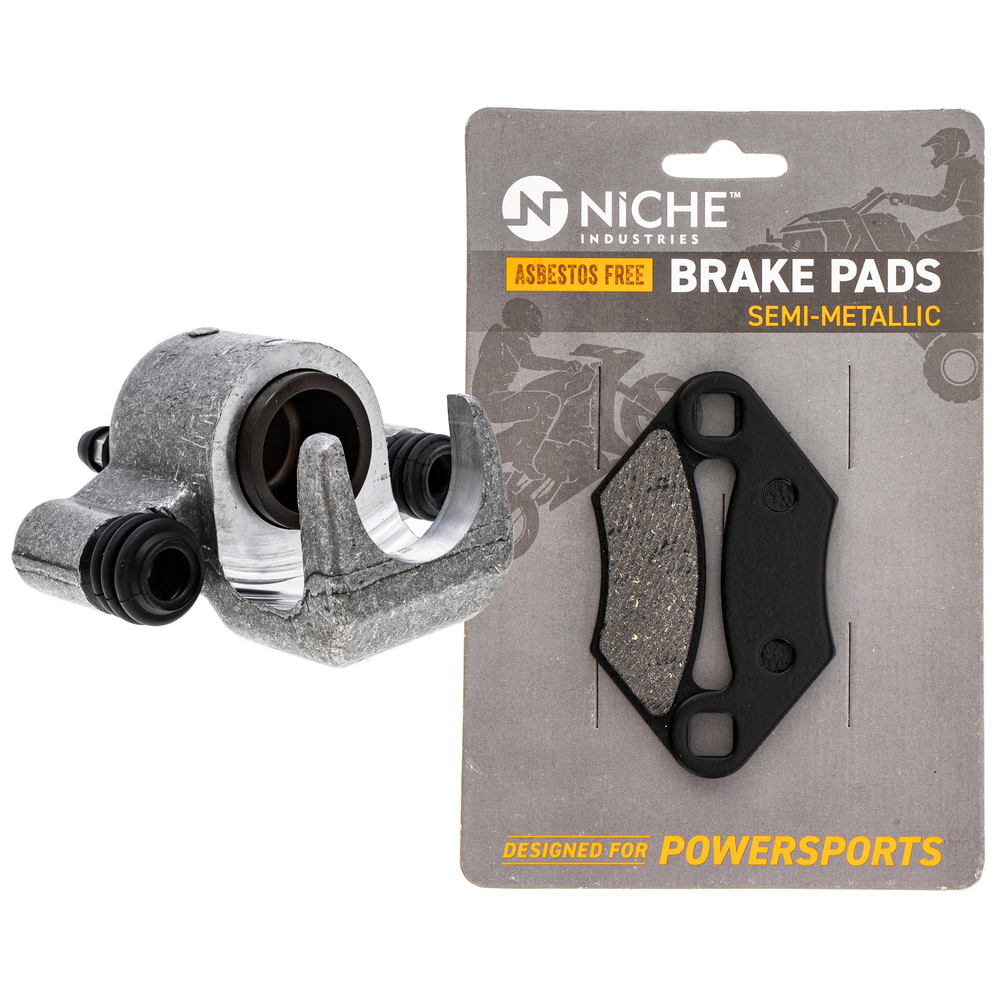 Brake Caliper & Pads Kit for Polaris Xpress Xplorer Xpedition Worker 2202412 2200465 NICHE MK1001109