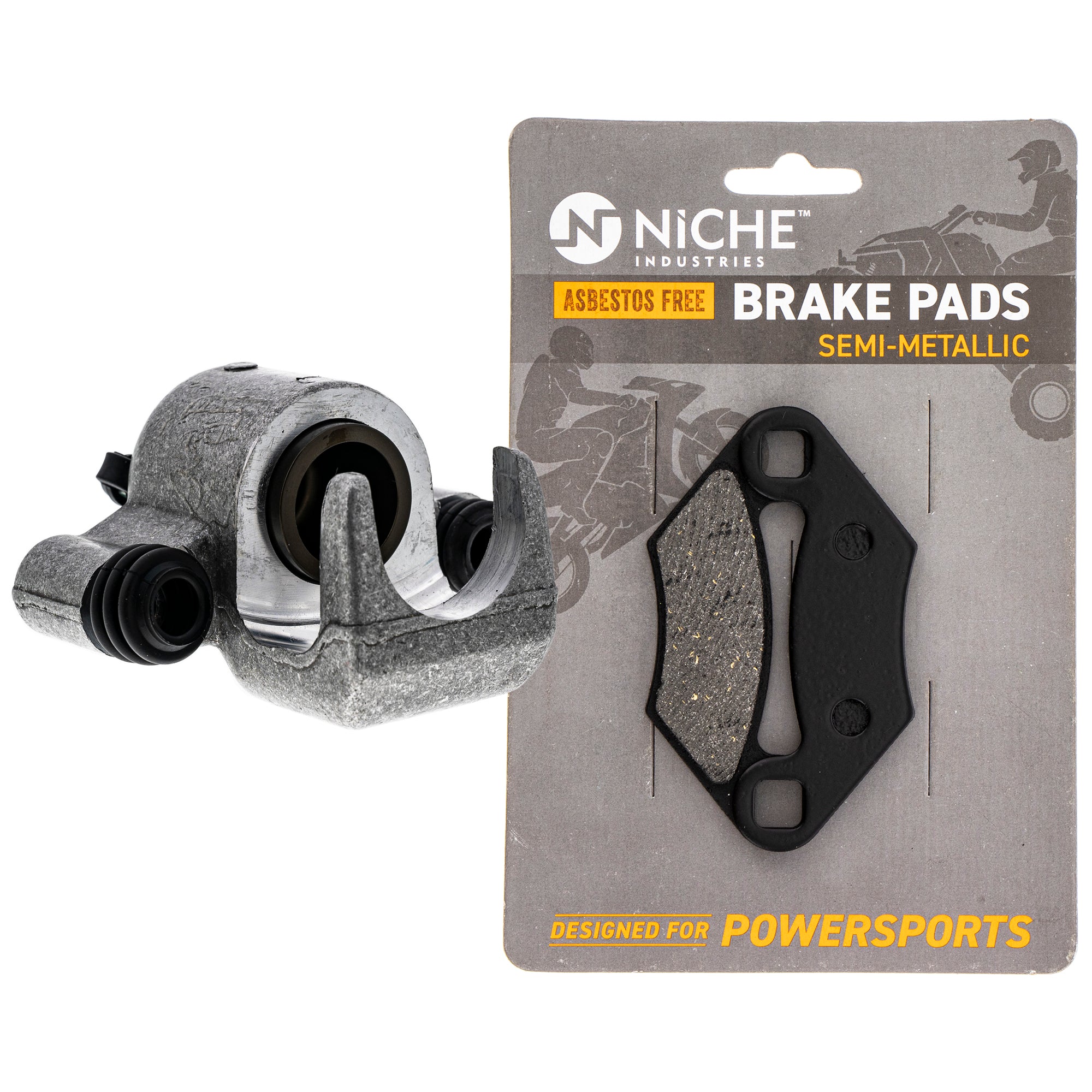 Front Right Brake Caliper & Pad Kit for zOTHER Polaris Xpress Xplorer Xpedition Worker NICHE MK1001111