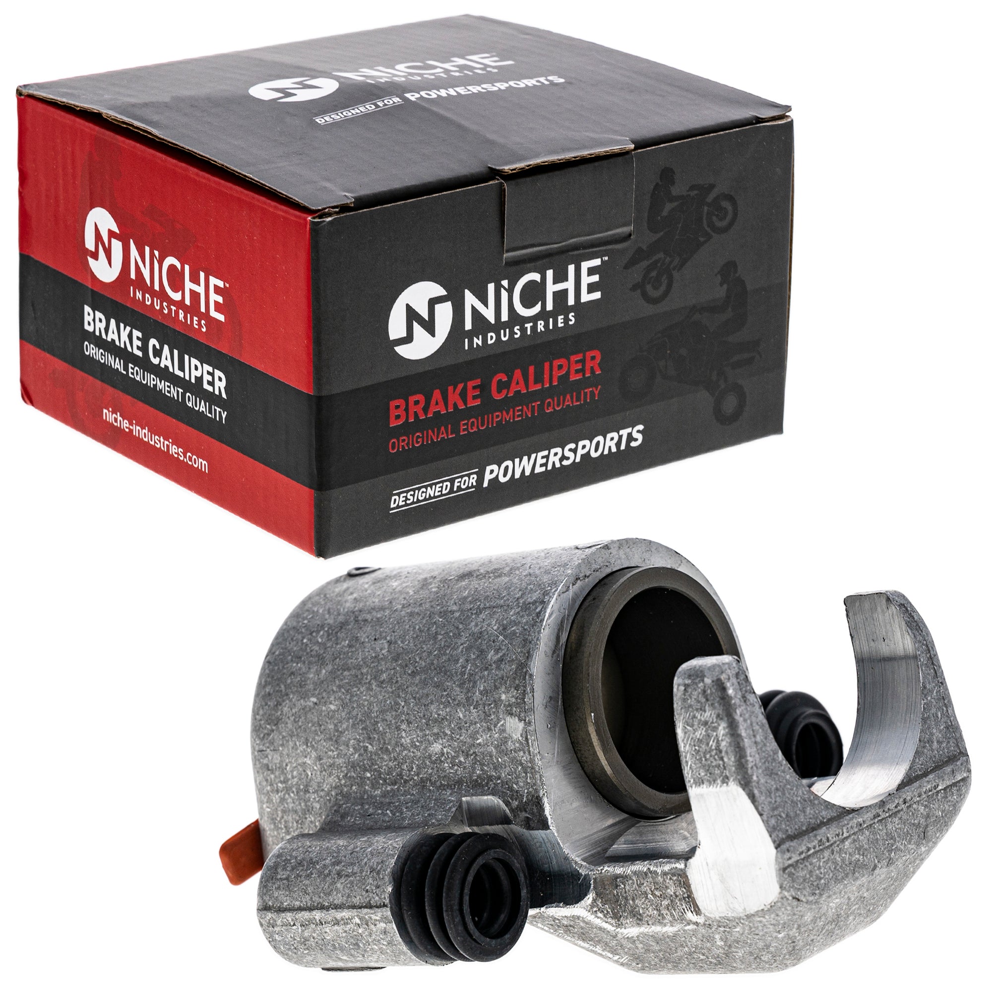 NICHE MK1001120 Brake Caliper & Pads Kit for Polaris Sportsman
