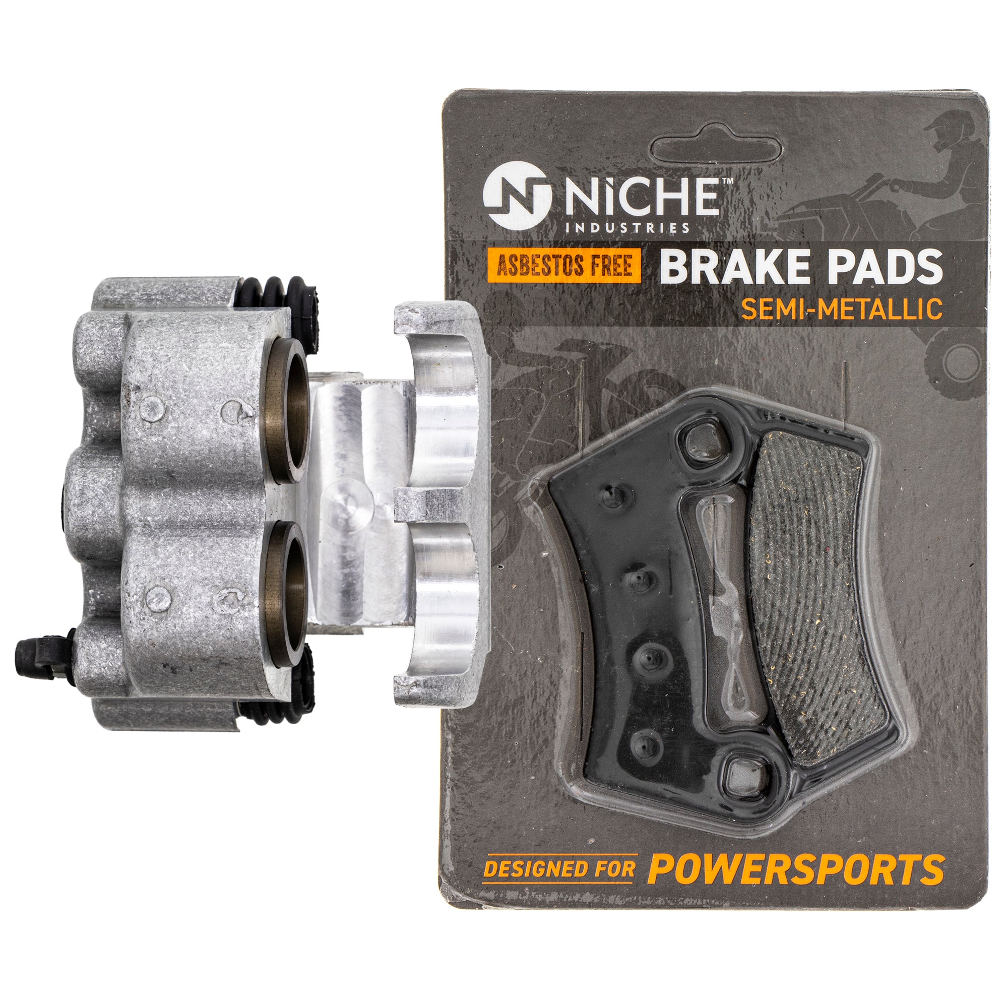 Rear Right Brake Caliper & Pad Kit for Polaris RZR Ranger Pro General 2203318 1912278 NICHE MK1001123