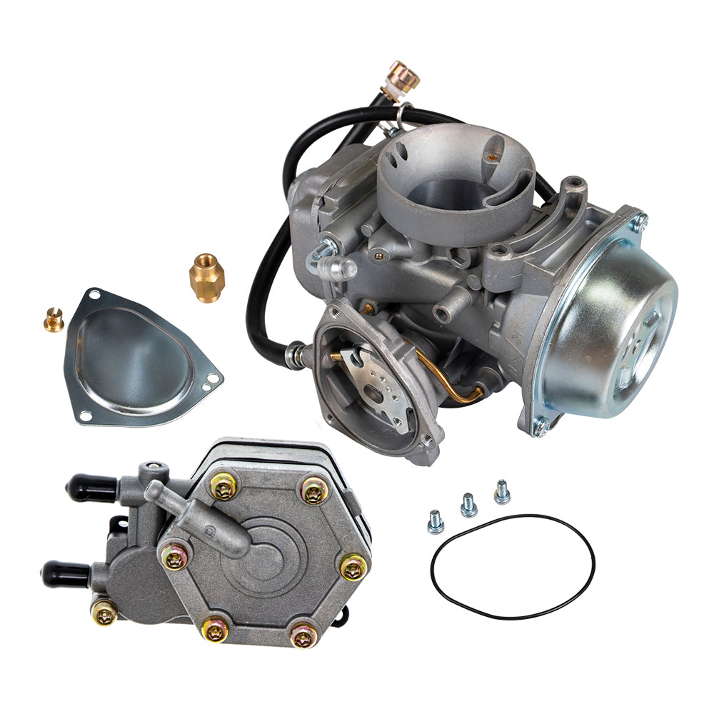 Carburetor and Fuel Pump Kit for Polaris Worker Trail Sportsman Scrambler 3131453 3131567 NICHE MK1001133