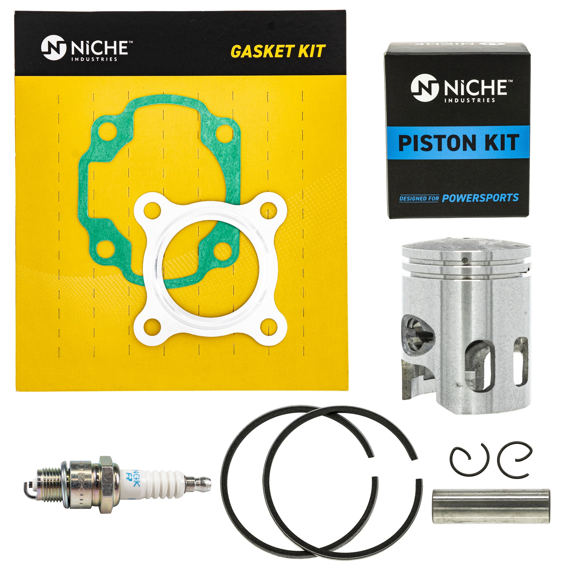 Standard Bore Piston Gasket Ring Kit for Yamaha Polaris BRP Can-Am Ski-Doo Sea-Doo Arctic NICHE MK1001137