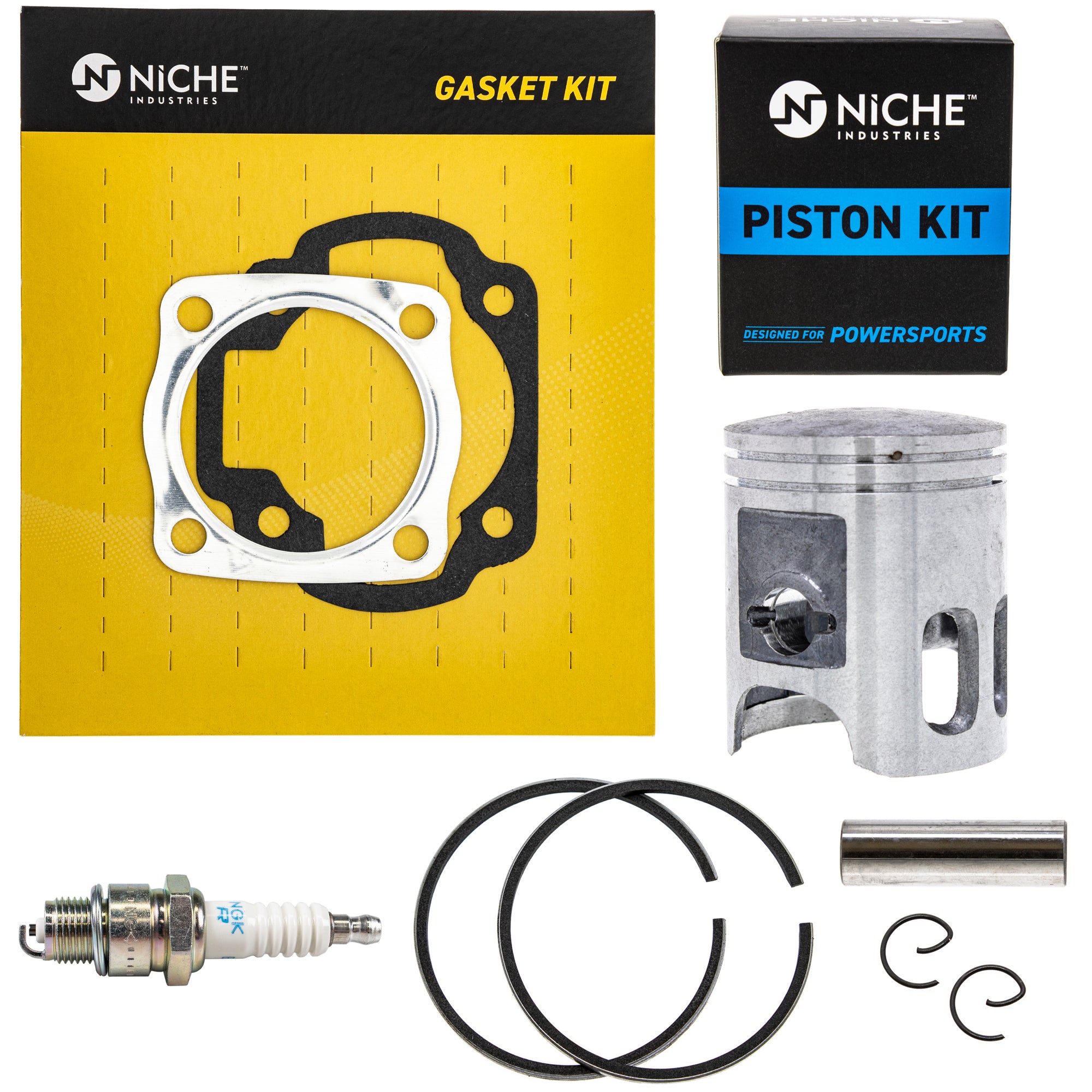 Standard Bore Piston Gasket Ring Kit for Polaris BRP Can-Am Ski-Doo Sea-Doo Arctic Cat NICHE MK1001138