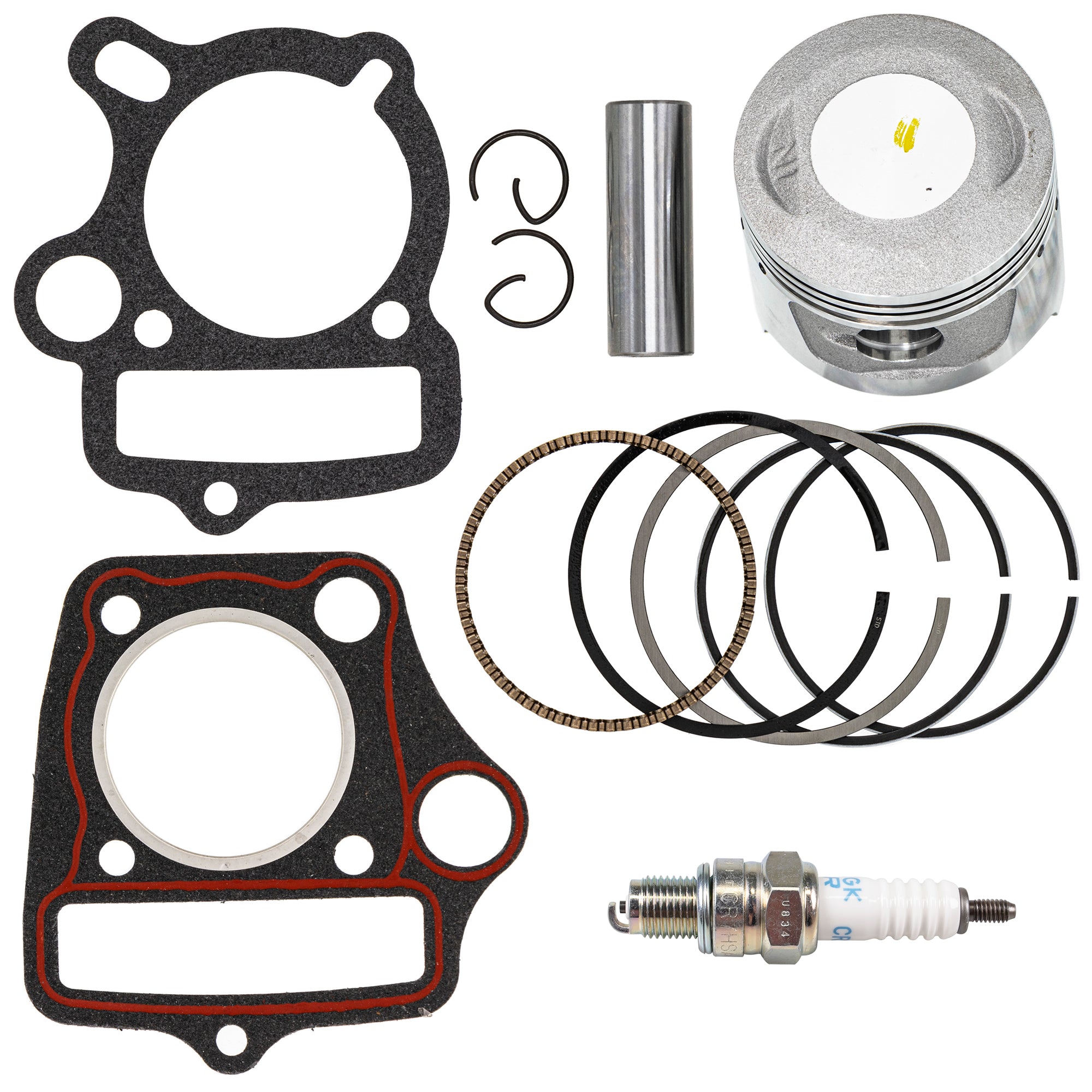 Standard Bore Piston Gasket Ring Kit for zOTHER Honda XR70R Trail CRF70F 13105-GB5-306 NICHE MK1001140