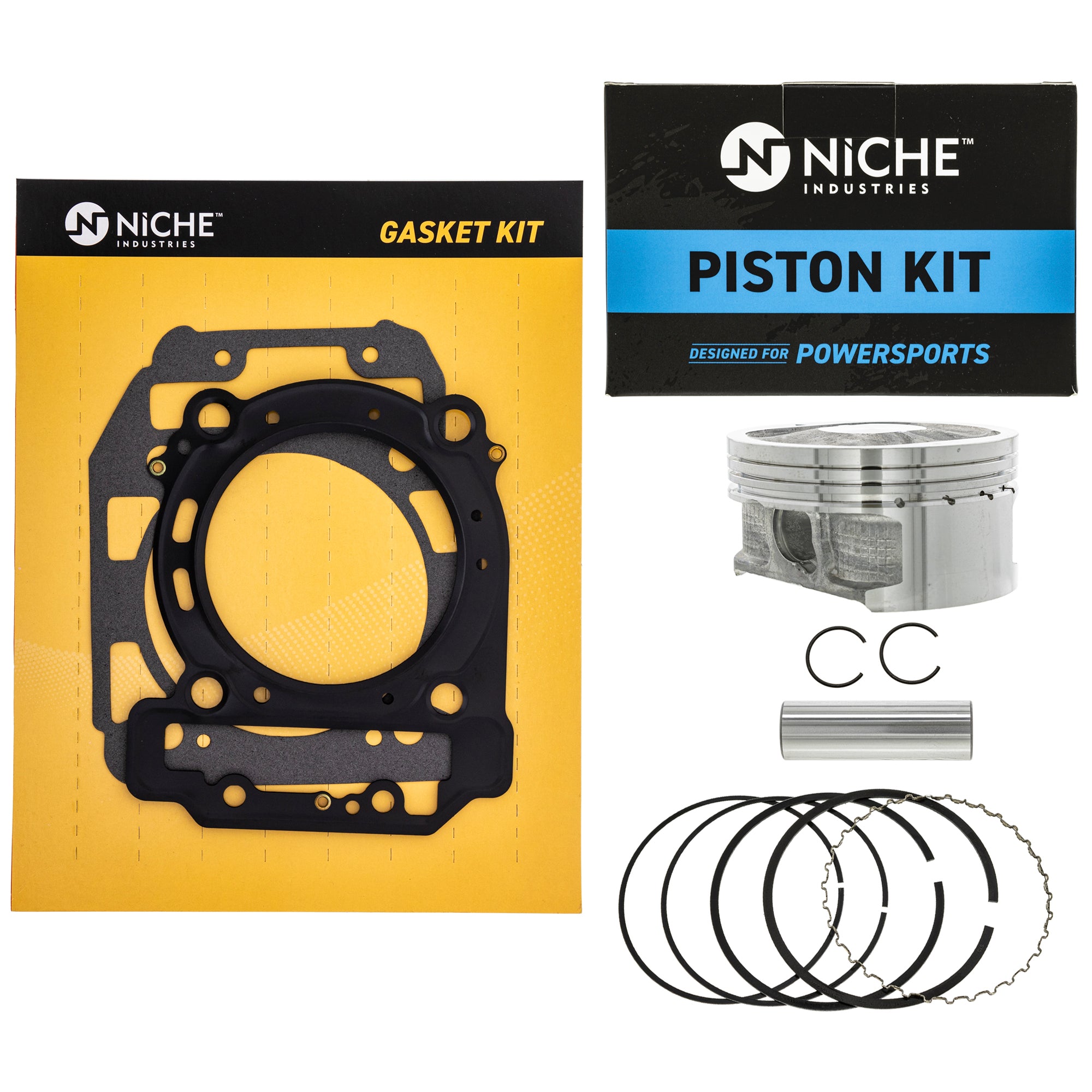 Piston Gasket Spark Plug Kit for BRP Can-Am Ski-Doo Sea-Doo Renegade Outlander Defender NICHE MK1001145