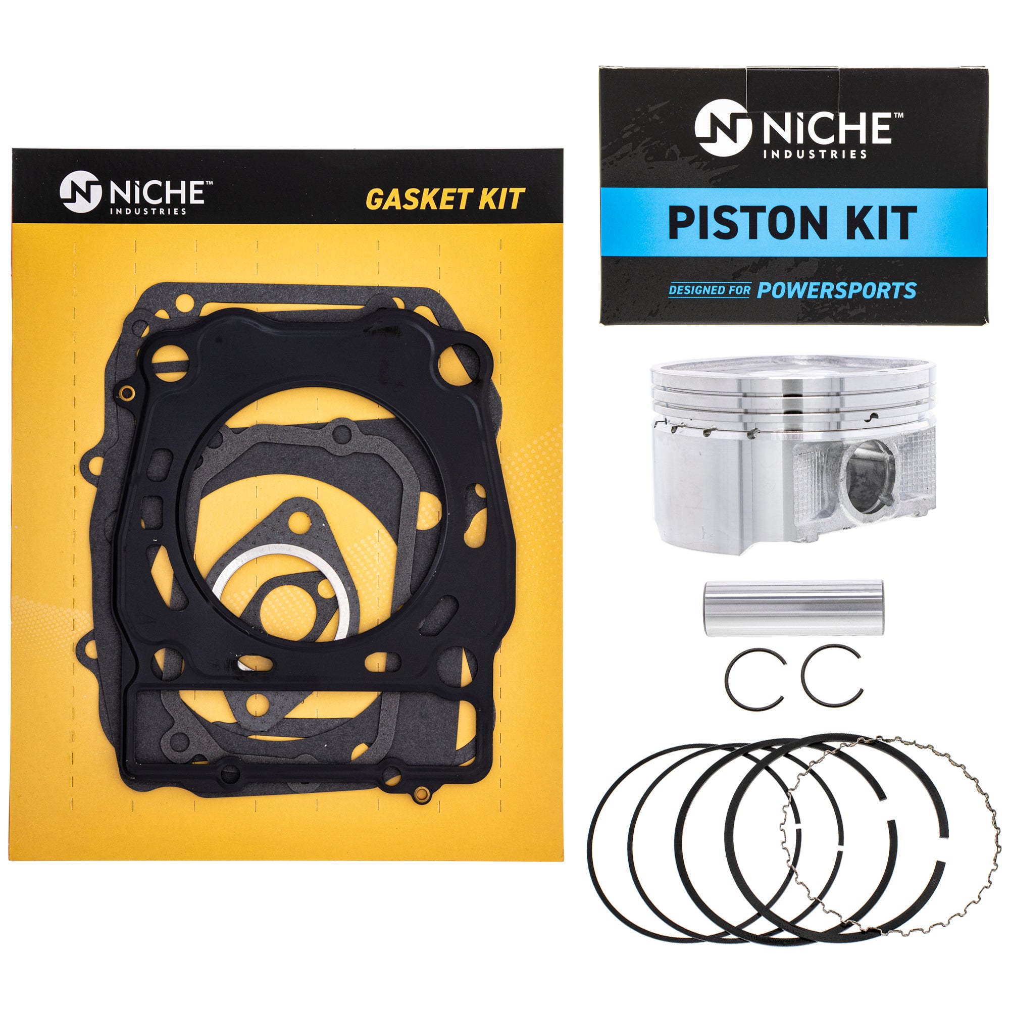 Piston Gasket Kit for zOTHER Polaris Xplorer Worker Sportsman Scrambler 3089966 3087172 NICHE MK1001150