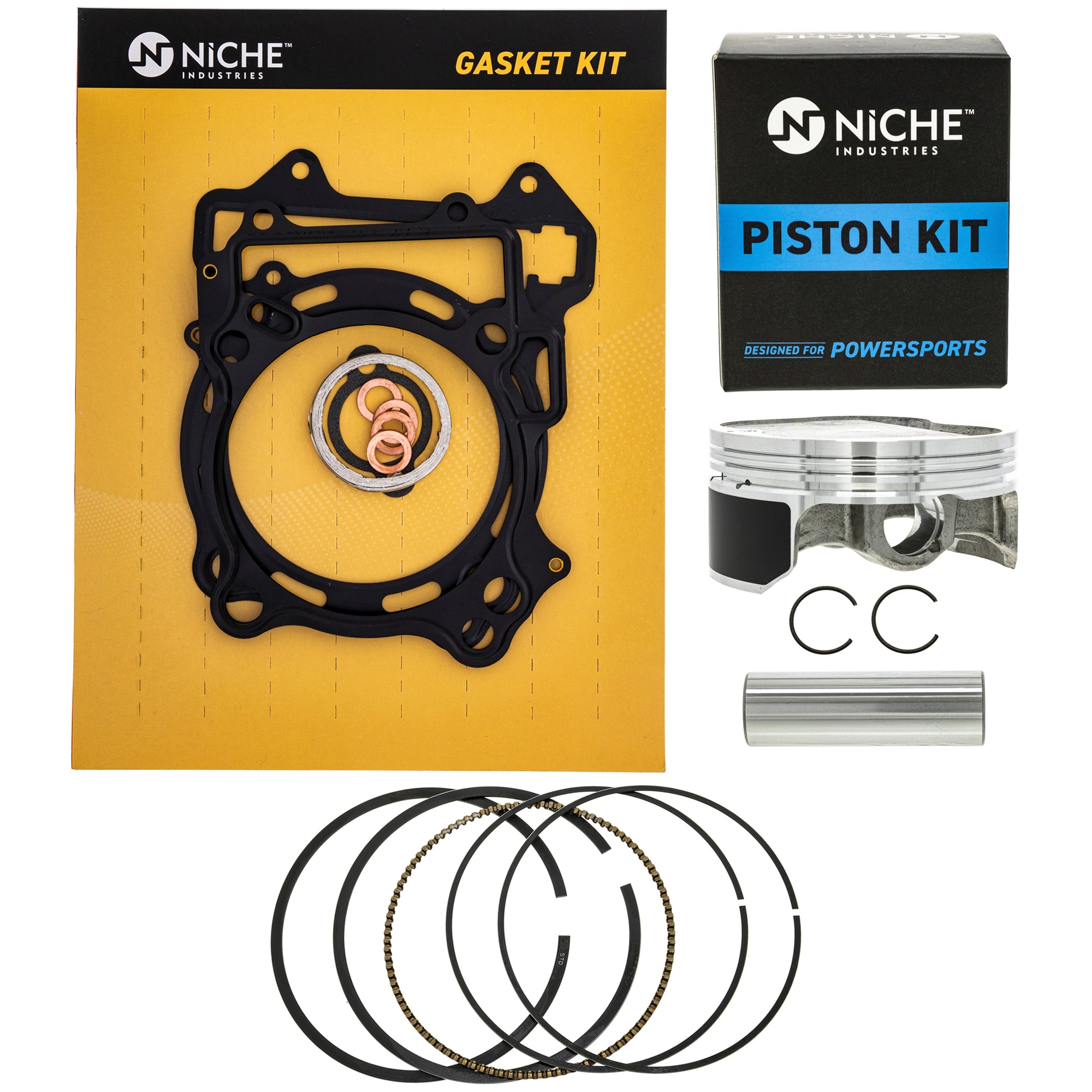 Big Bore Top End Repair Kit for Suzuki Kawasaki Arctic Cat Textron Quadsport KLX400SR NICHE MK1001152