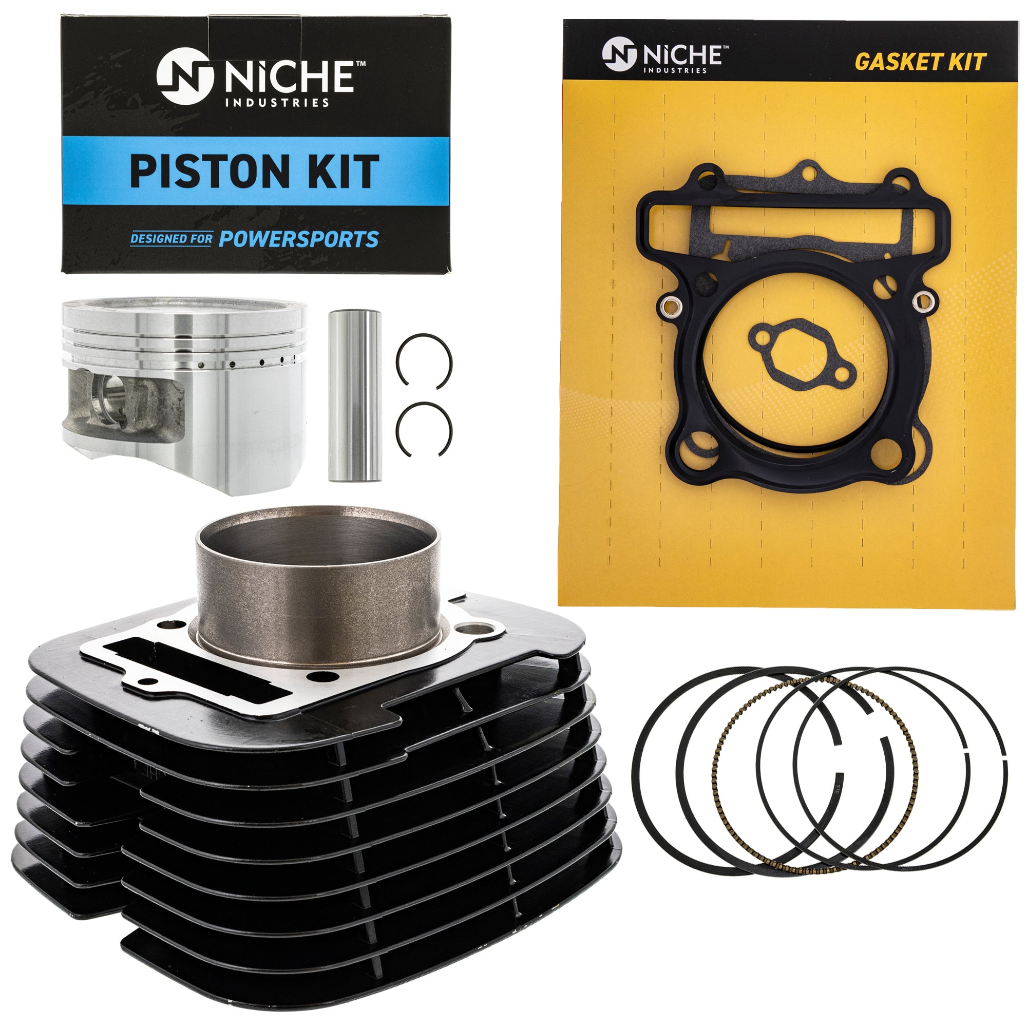 Top End Kit Cylinder Piston Gasket for zOTHER Yamaha Kodiak Big 5FU-11310-01-00 NICHE MK1001168