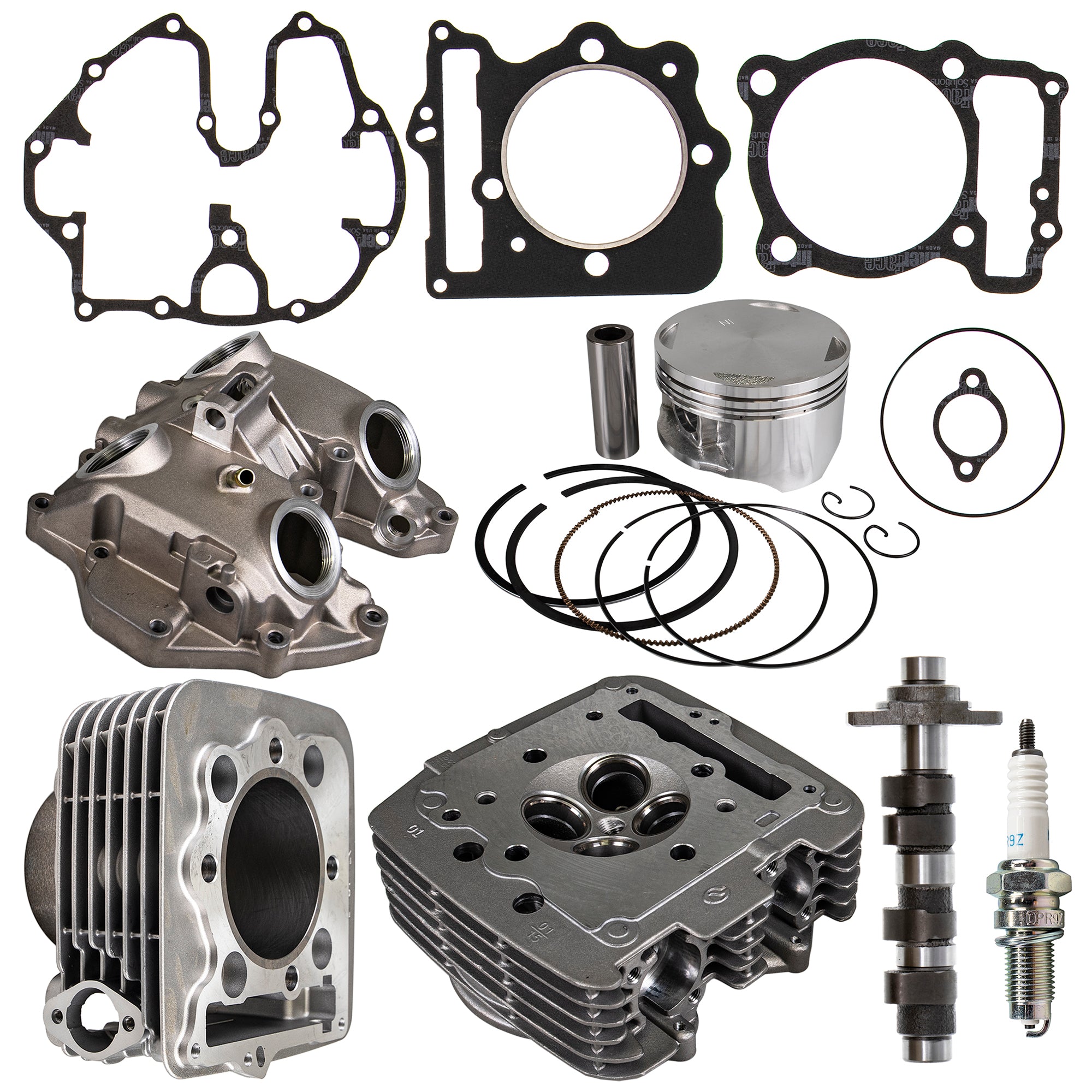 Cylinder Head Camshaft Piston Gasket Spark Plug Kit for zOTHER Honda XR400R TRX400 NICHE MK1001226