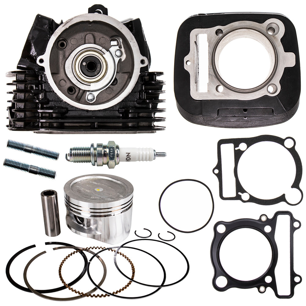 Cylinder Head Piston Gasket Spark Plug Kit for zOTHER Yamaha Kodiak Big 93450-19095-00 NICHE MK1001231