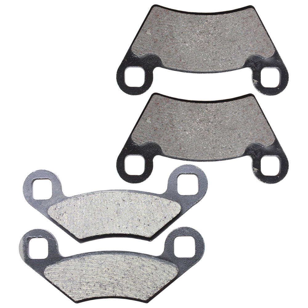 Semi-Metallic Brake Pad Set Front/Rear for Polaris GEM Sportsman RZR Ranger ACE 2202413 NICHE MK1001314