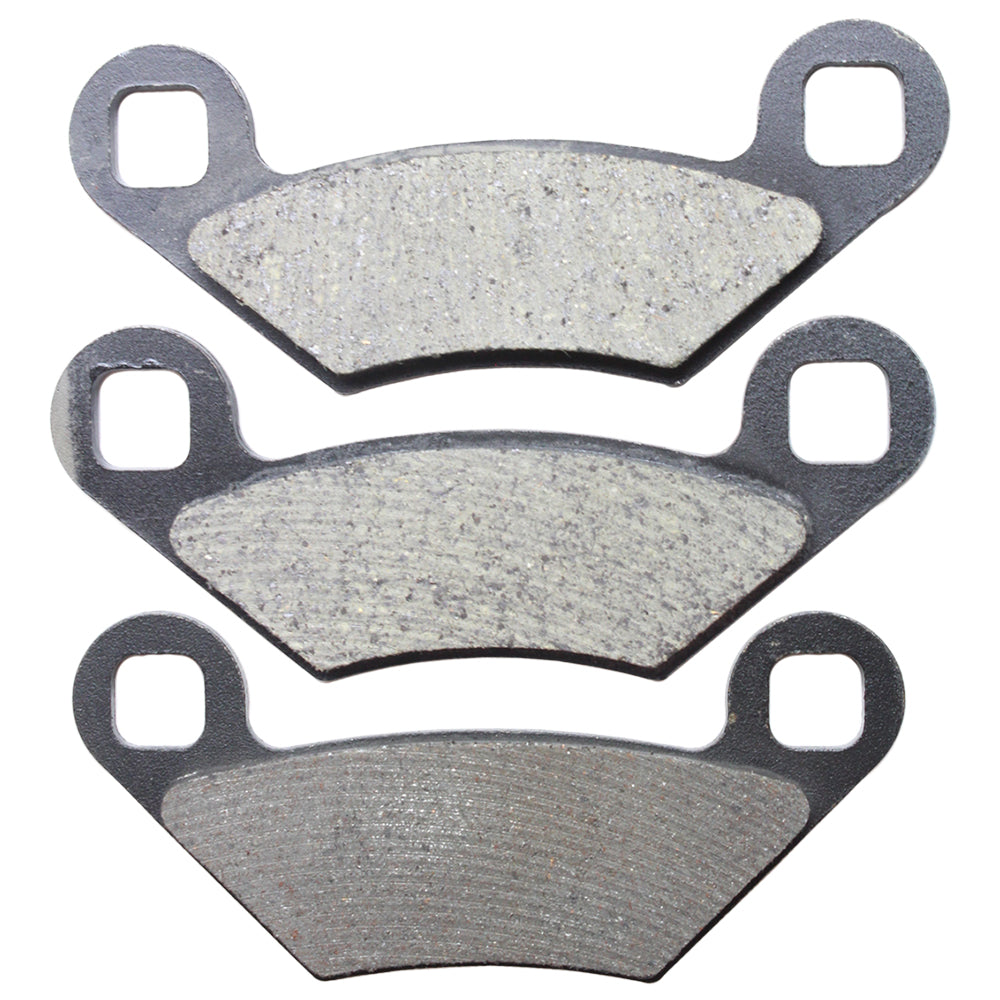 Semi-Metallic Brake Pad Set Front/Rear for zOTHER Polaris Sportsman Hawkeye 2202412 NICHE MK1001324