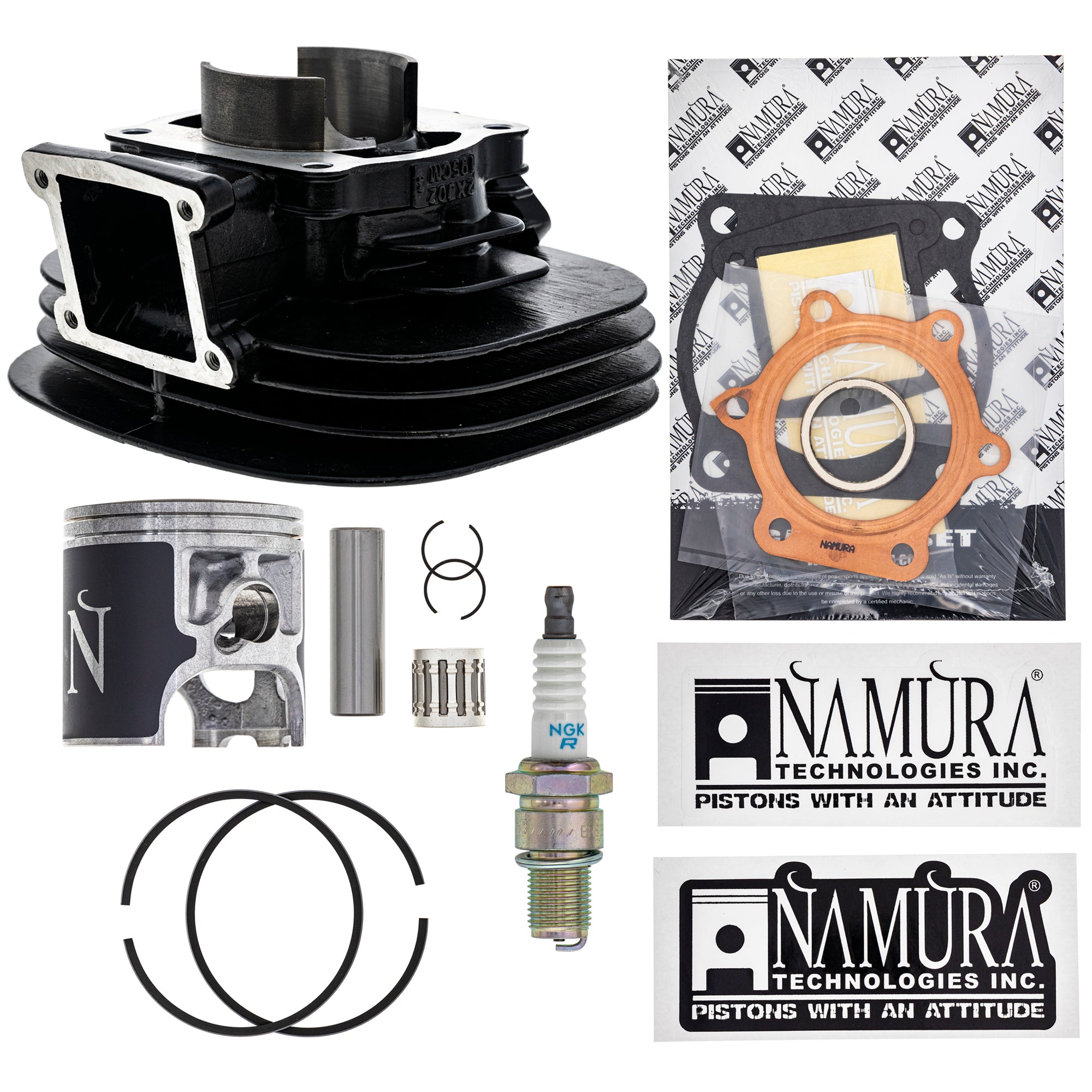 Cylinder Piston Gasket Spark Plug Kit for zOTHER Yamaha Blaster B8E-S0000-00-00 NICHE MK1001347