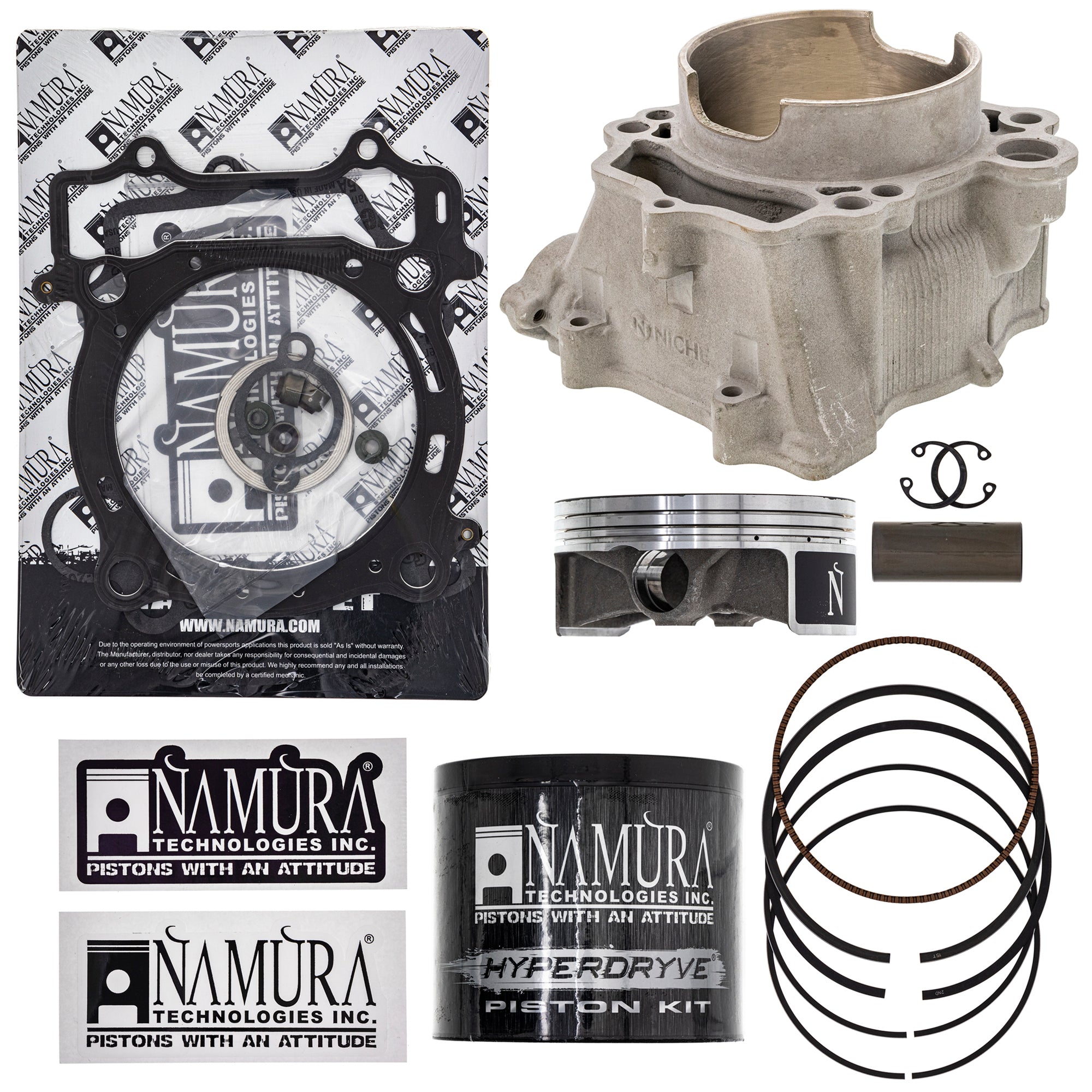 Cylinder Piston Gasket Top End Kit for zOTHER Yamaha YFZ450 99999-03528-00 99009-20500-00 NICHE MK1001352