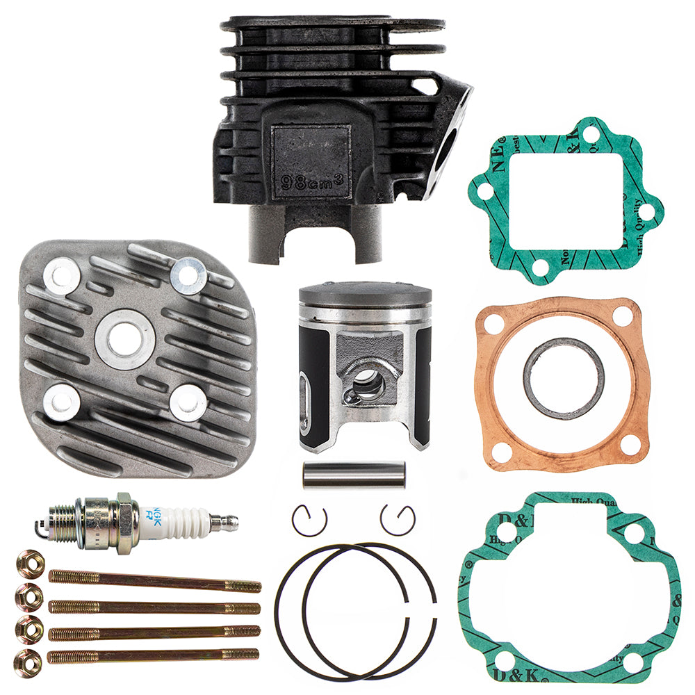 Cylinder Head Piston Gasket Stud Spark Plug Kit for zOTHER Yamaha Suzuki Polaris Kawasaki NICHE MK1001362