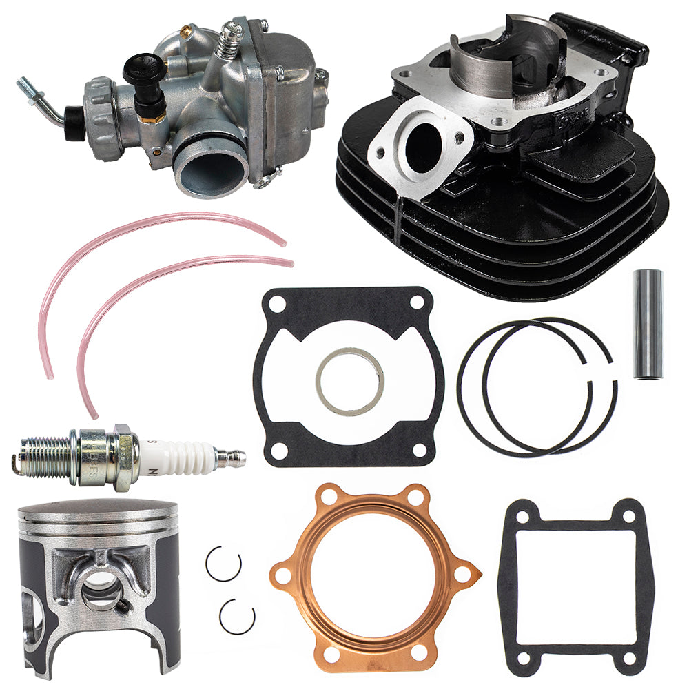 Cylinder Carburetor Piston Spark Plug Kit for Yamaha Blaster 5VM-14101-00-00 NICHE MK1001375