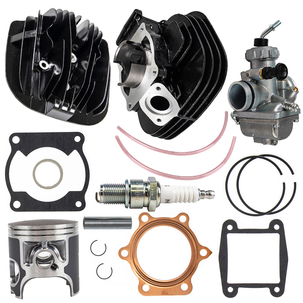 Cylinder Head Carburetor Piston Gasket Kit for Yamaha Blaster 5VM-14101-00-00 NICHE MK1001376