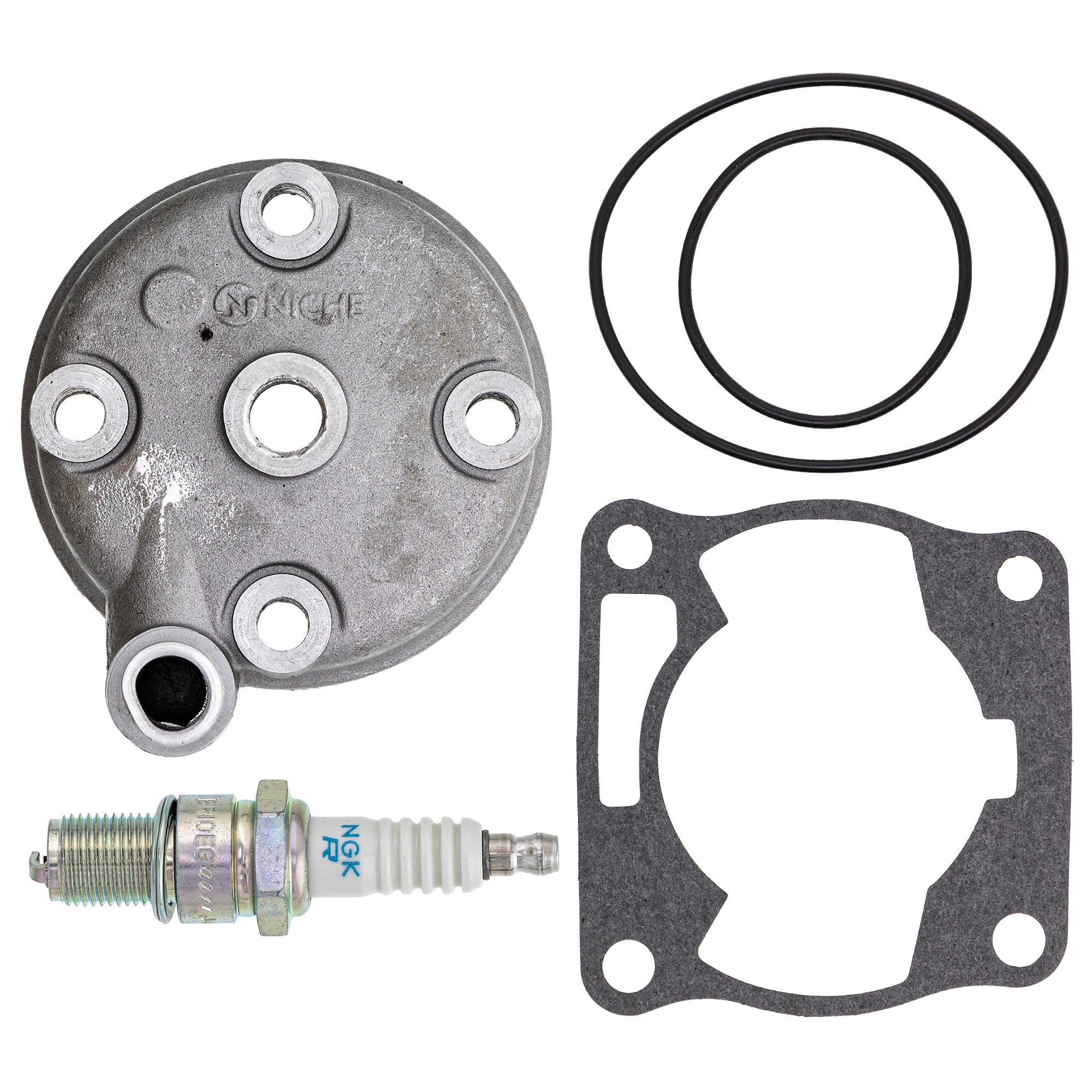 Cylinder Head Gasket Spark Plug Kit for zOTHER Yamaha YZ85 93210-84724-00 93210-56459-00 NICHE MK1001390