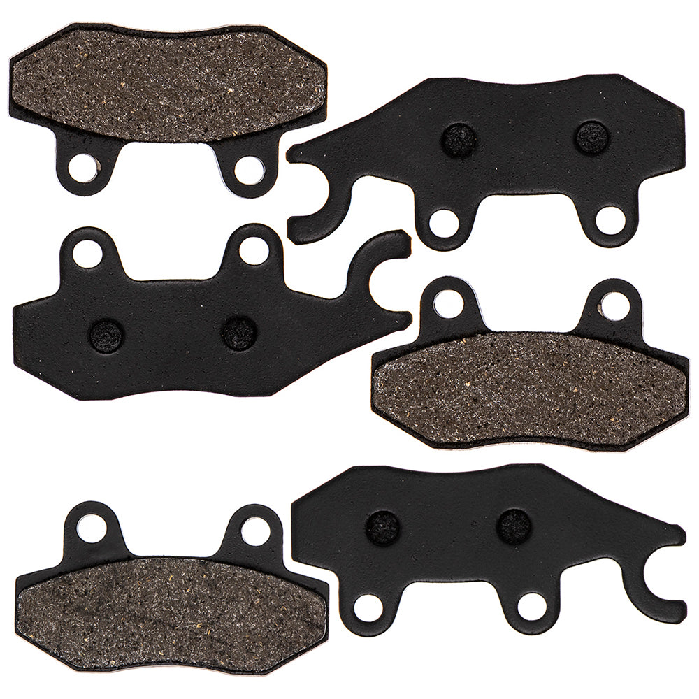 Semi-Metallic Brake Pads Kit Front/Rear for Yamaha Suzuki Kawasaki BRP Can-Am Ski-Doo NICHE MK1001516