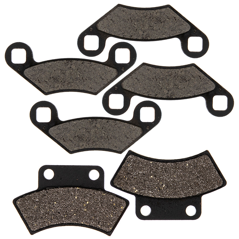 Semi-Metallic Brake Pads Kit Front/Rear for zOTHER Polaris Xpress Xplorer Trail Sportsman NICHE MK1001518