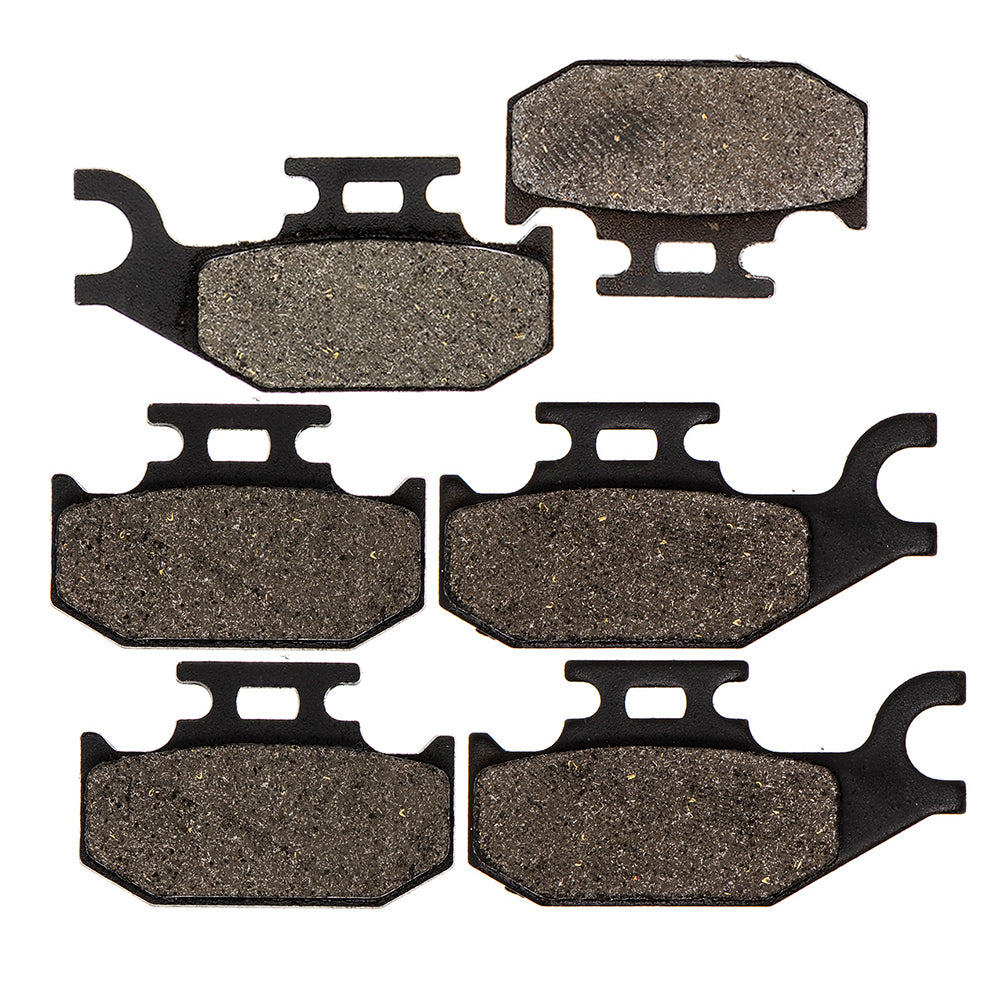 Semi-Metallic Brake Pads Kit Front/Rear for BRP Can-Am Ski-Doo Sea-Doo Renegade Outlander NICHE MK1001520