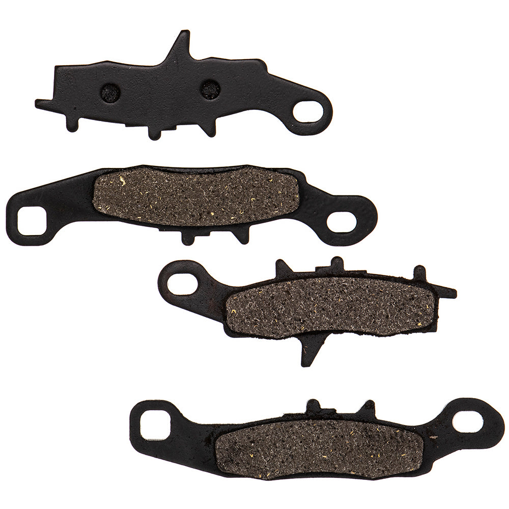 Front Semi-Metallic Brake Pad Kit for Kawasaki Prairie KFX700 KFX450R Brute 43082-1255 NICHE MK1001523