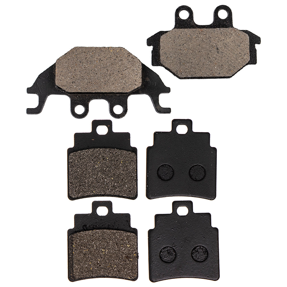 Semi-Metallic Brake Pads Kit Front/Rear for zOTHER Kawasaki Indian BRP Can-Am Ski-Doo NICHE MK1001524