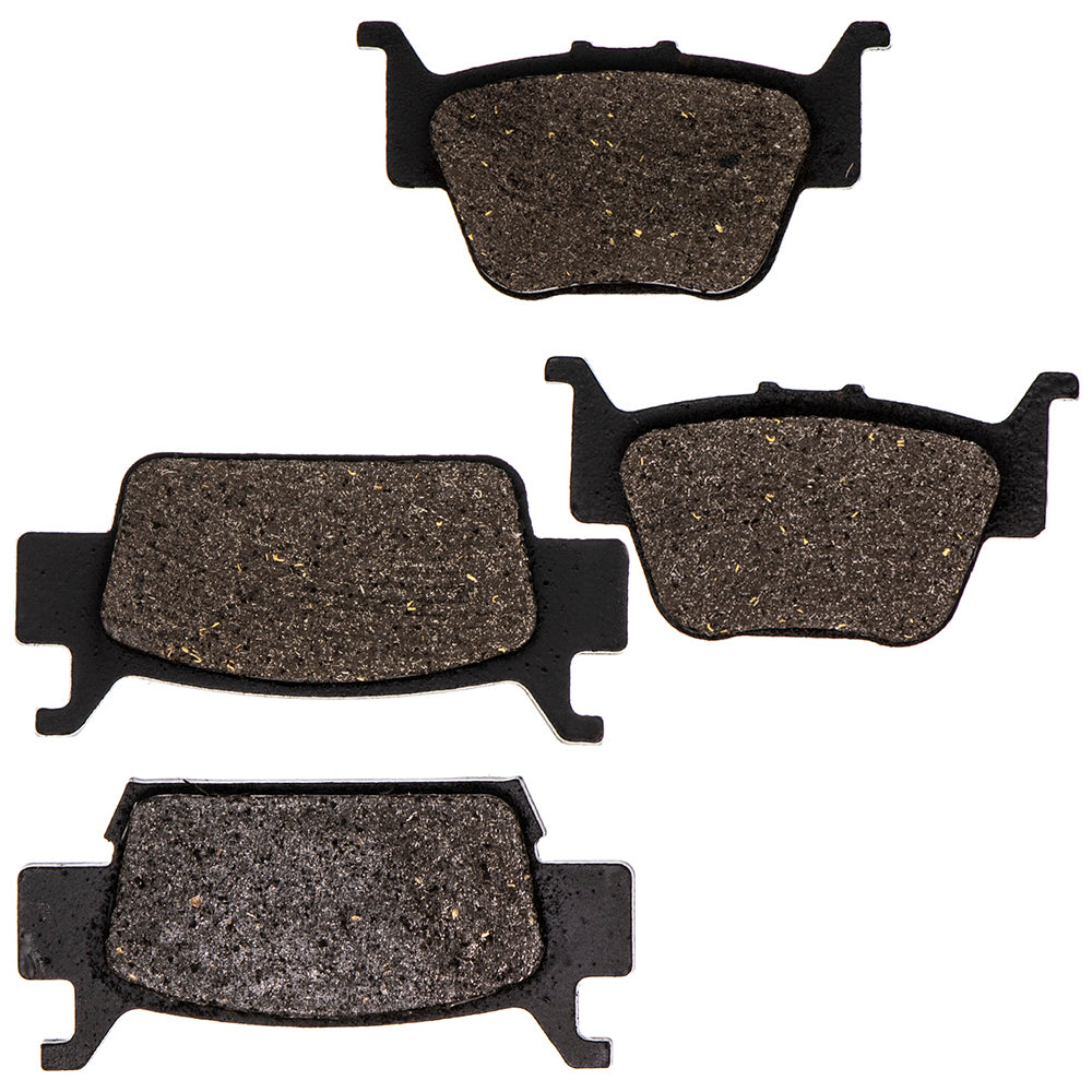 Semi-Metallic Brake Pads Kit Front/Rear for zOTHER Honda FourTrax 06435-HN8-016 NICHE MK1001526
