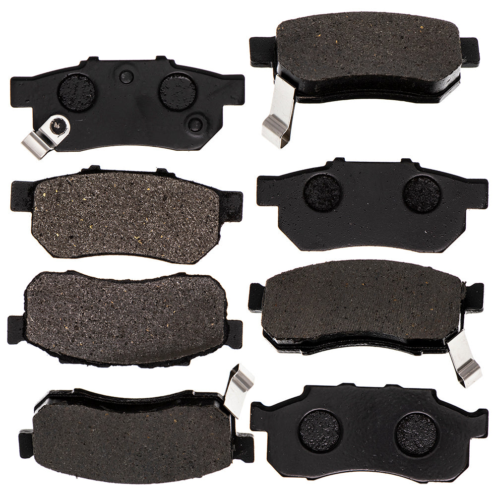 Semi-Metallic Brake Pads Kit Front/Rear for Honda Big 06451-HL1-A01 06452-HL1-A01 NICHE MK1001533