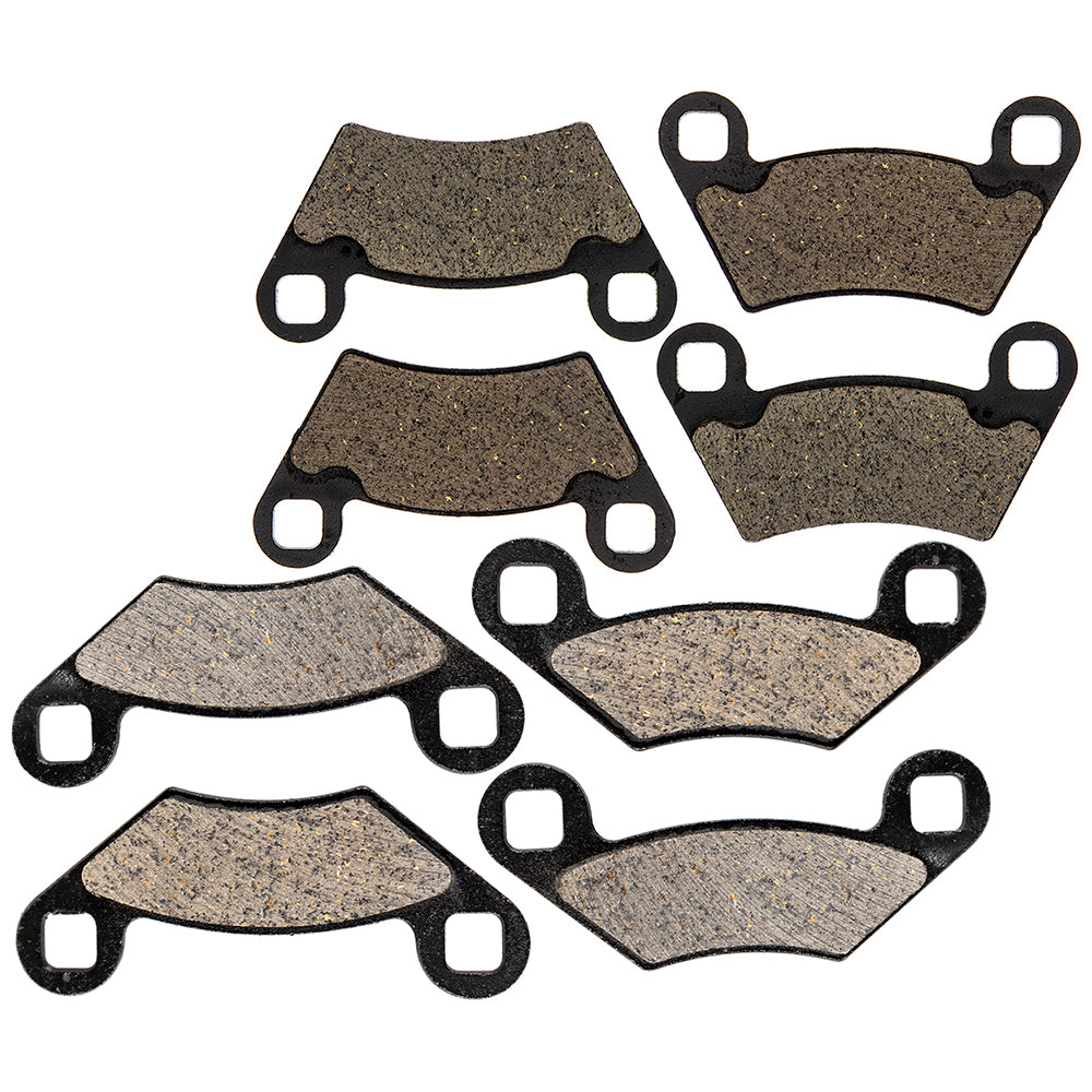 Brake Pad Kit Front/Rear for zOTHER Polaris GEM Sportsman RZR Ranger ACE 2202413 2202412 NICHE MK1001546