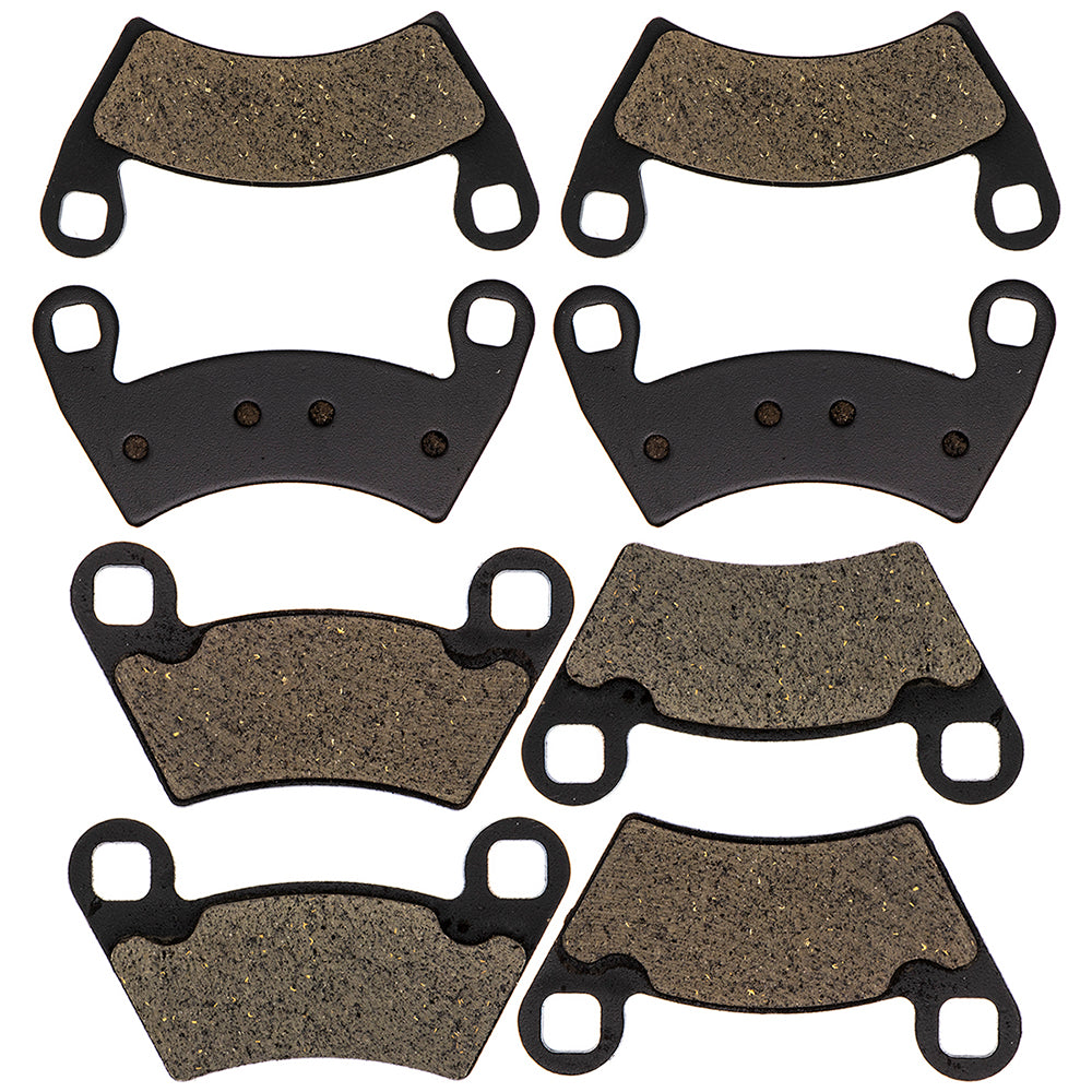 Brake Pad Kit Front/Rear for Polaris GEM RZR Ranger 2205949 2202413 2203747 2202097 NICHE MK1001547