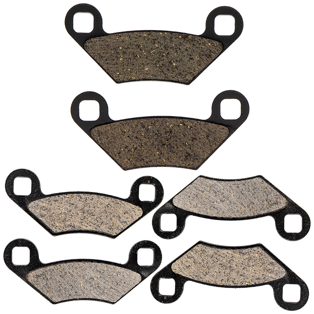 Brake Pad Kit Front/Rear for zOTHER Polaris Sportsman Hawkeye 2202412 2200465 2203628 NICHE MK1001548