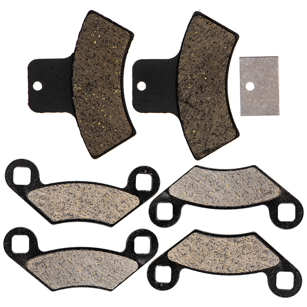 Brake Pad Kit Front/Rear for Polaris Xplorer Xpedition Worker Trail 2202412 2200465 NICHE MK1001550